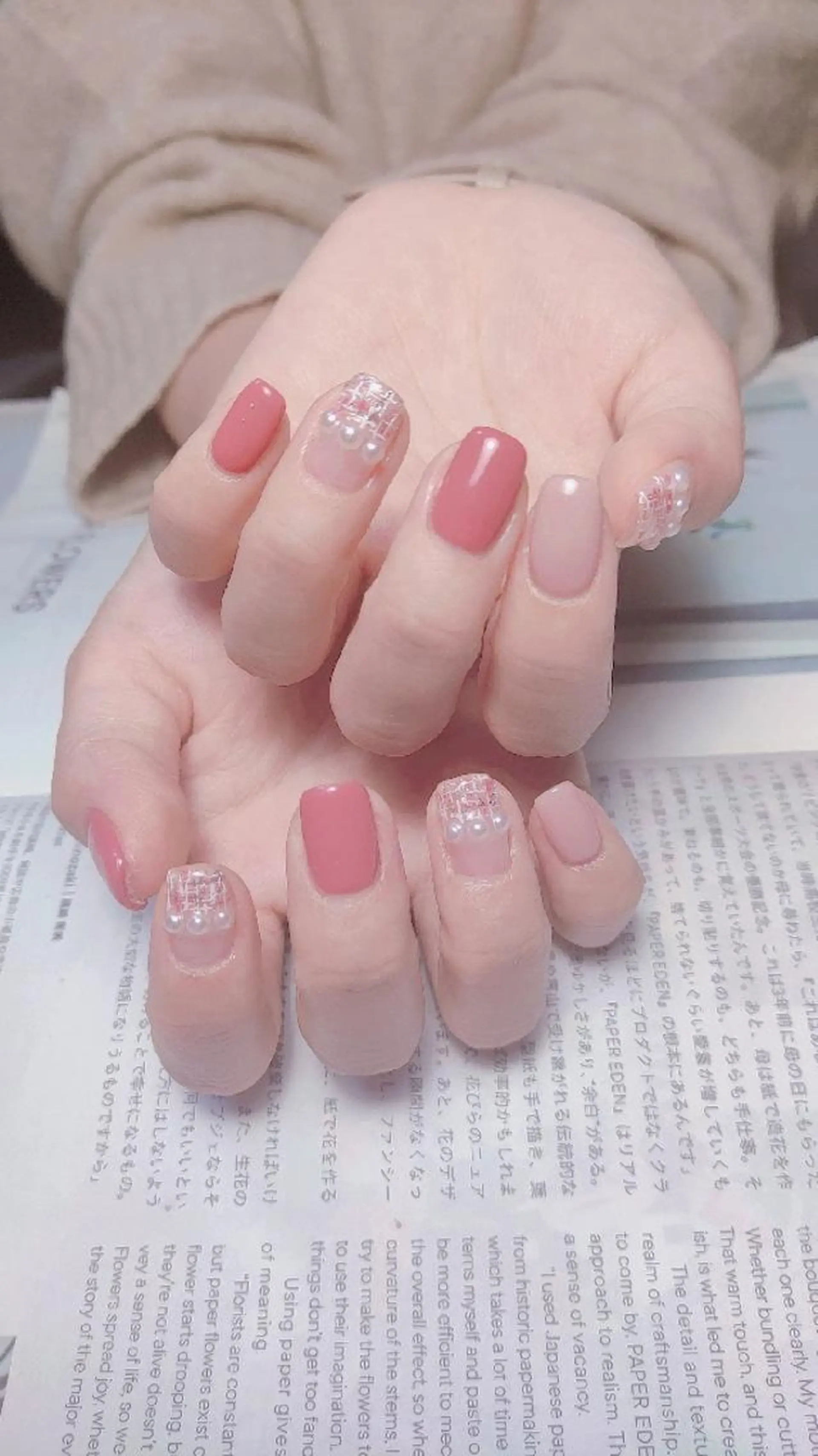 ネイル ハンドネイル E·U·B ネイル所属・横浜市中区曙町 E·U·Bネイルのネイルデザイン