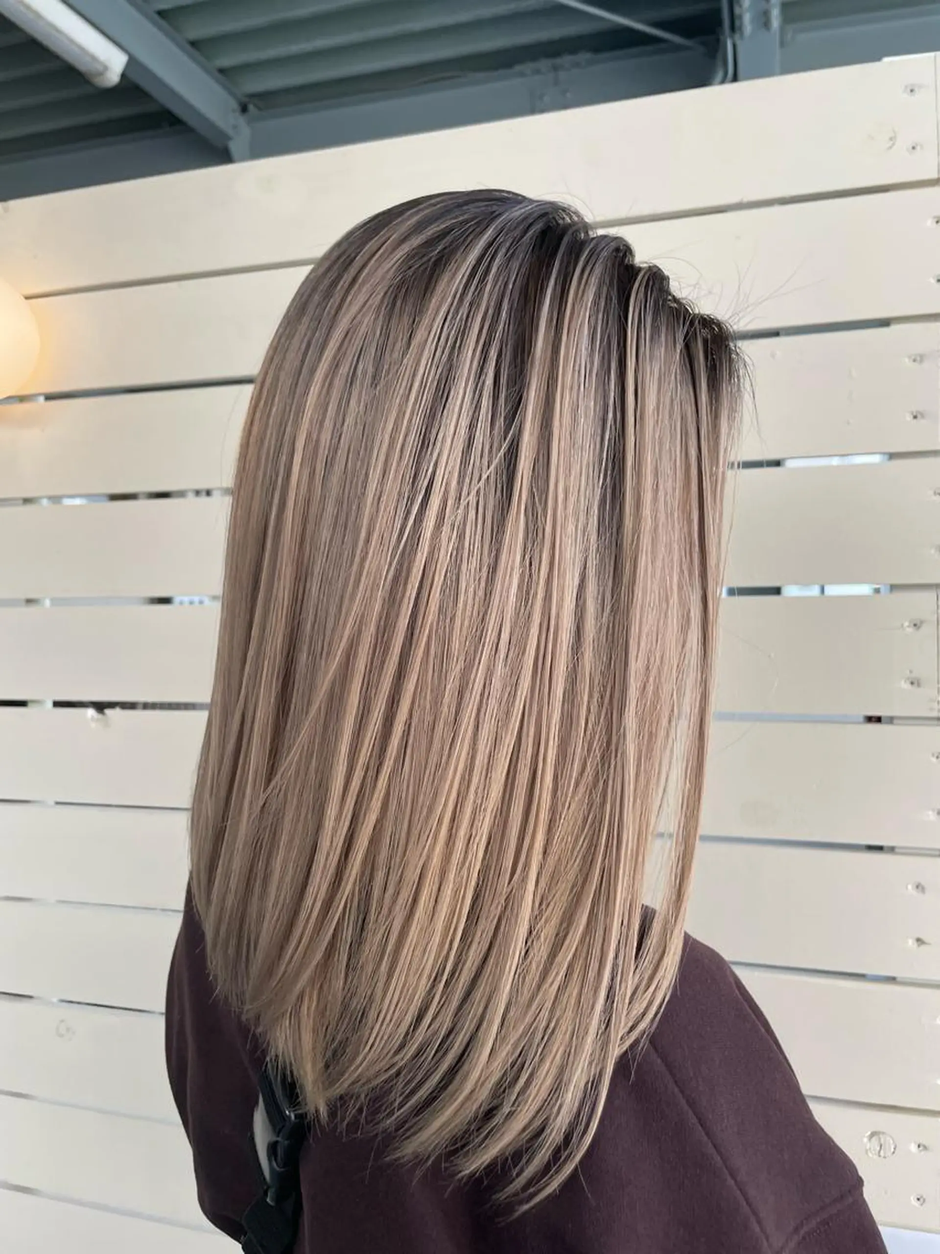 ミディアム カラー特化型美容師 保住のヘアスタイル