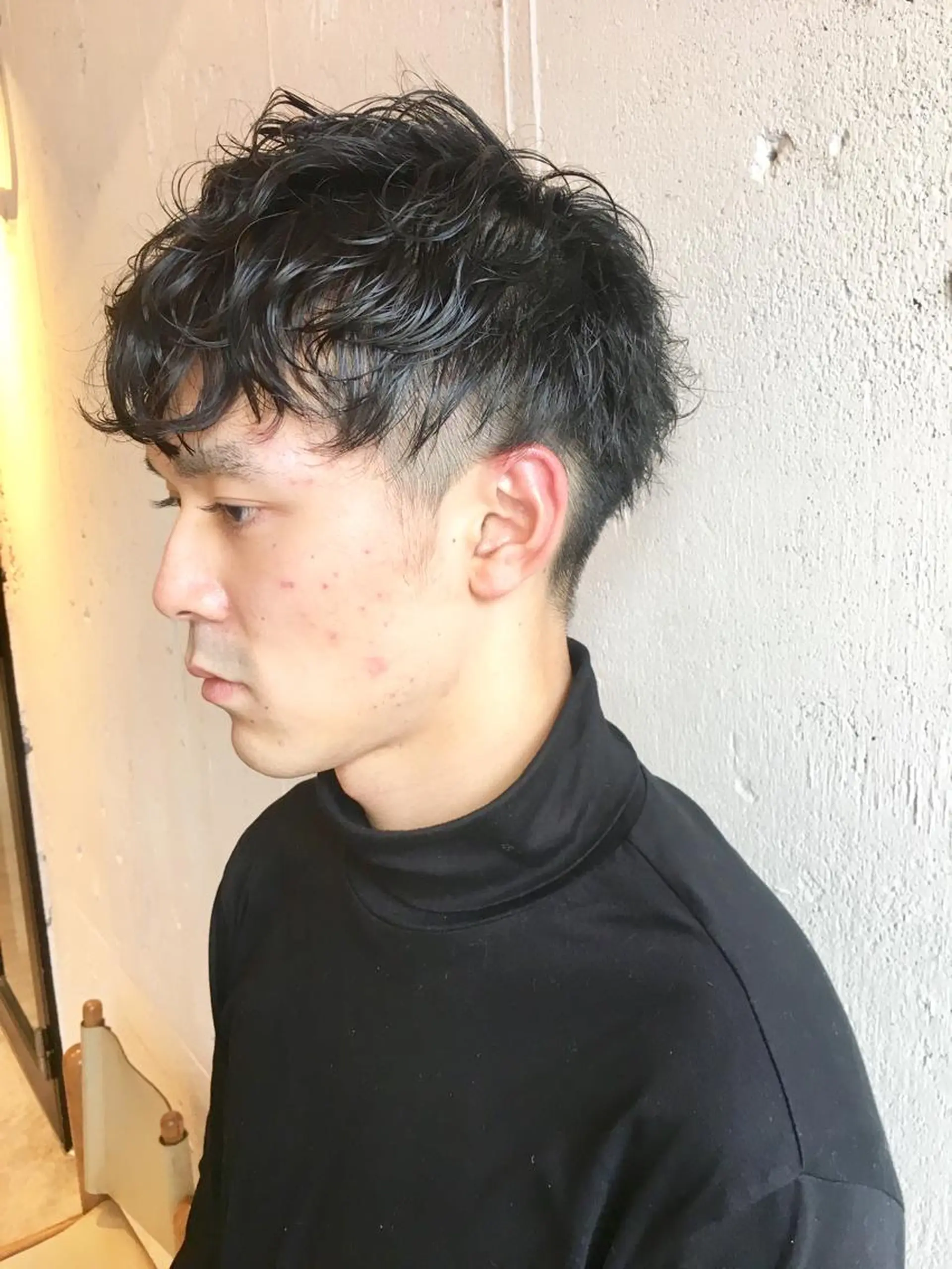 ショート パーマ Fuuu《フゥ》所属・シノザキ シンゴのヘアスタイル