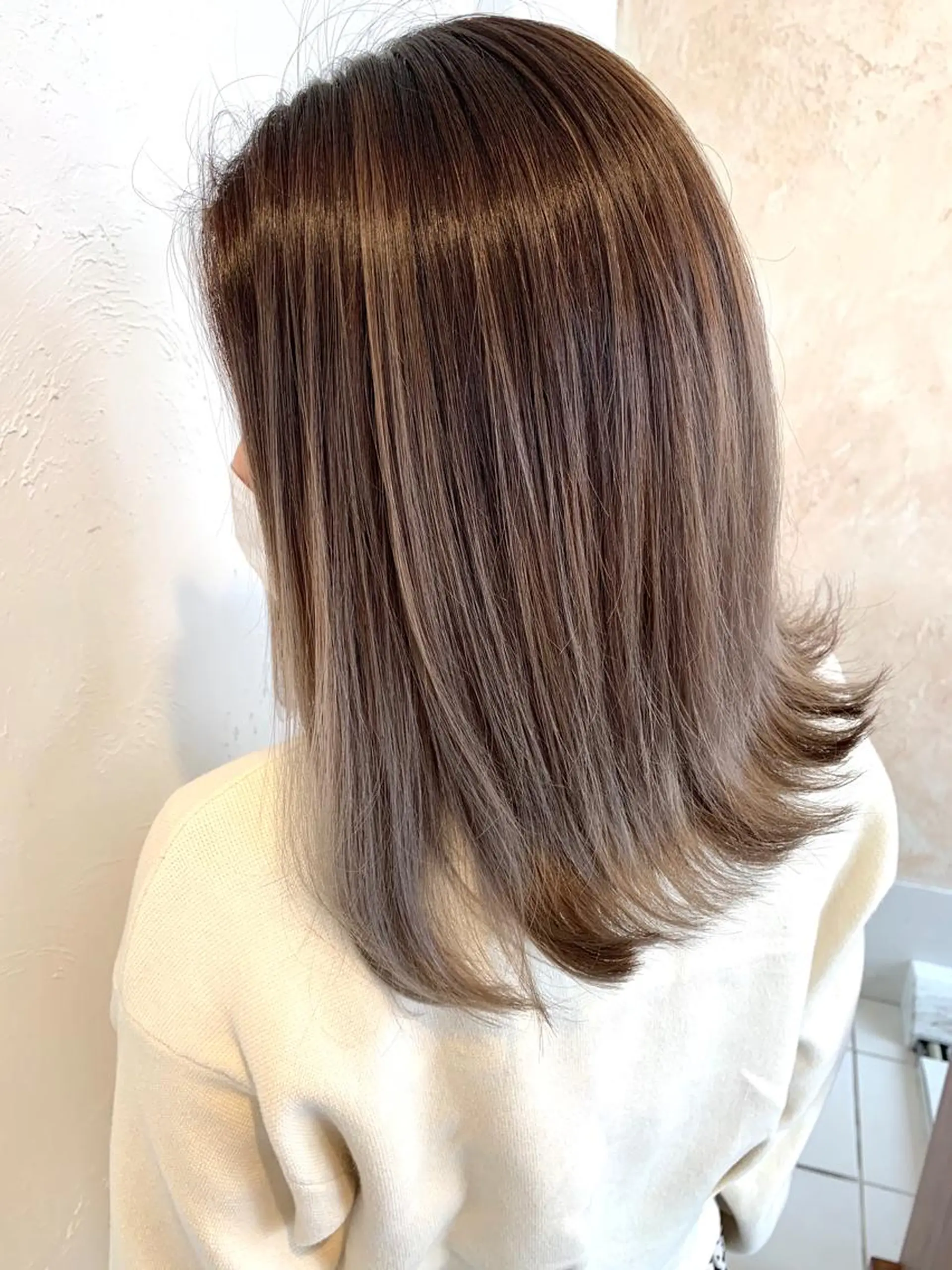 ミディアム カラー ヘアカラー トリートメント 水戸内原🐜 メンズ郡司裕紀のヘアスタイル