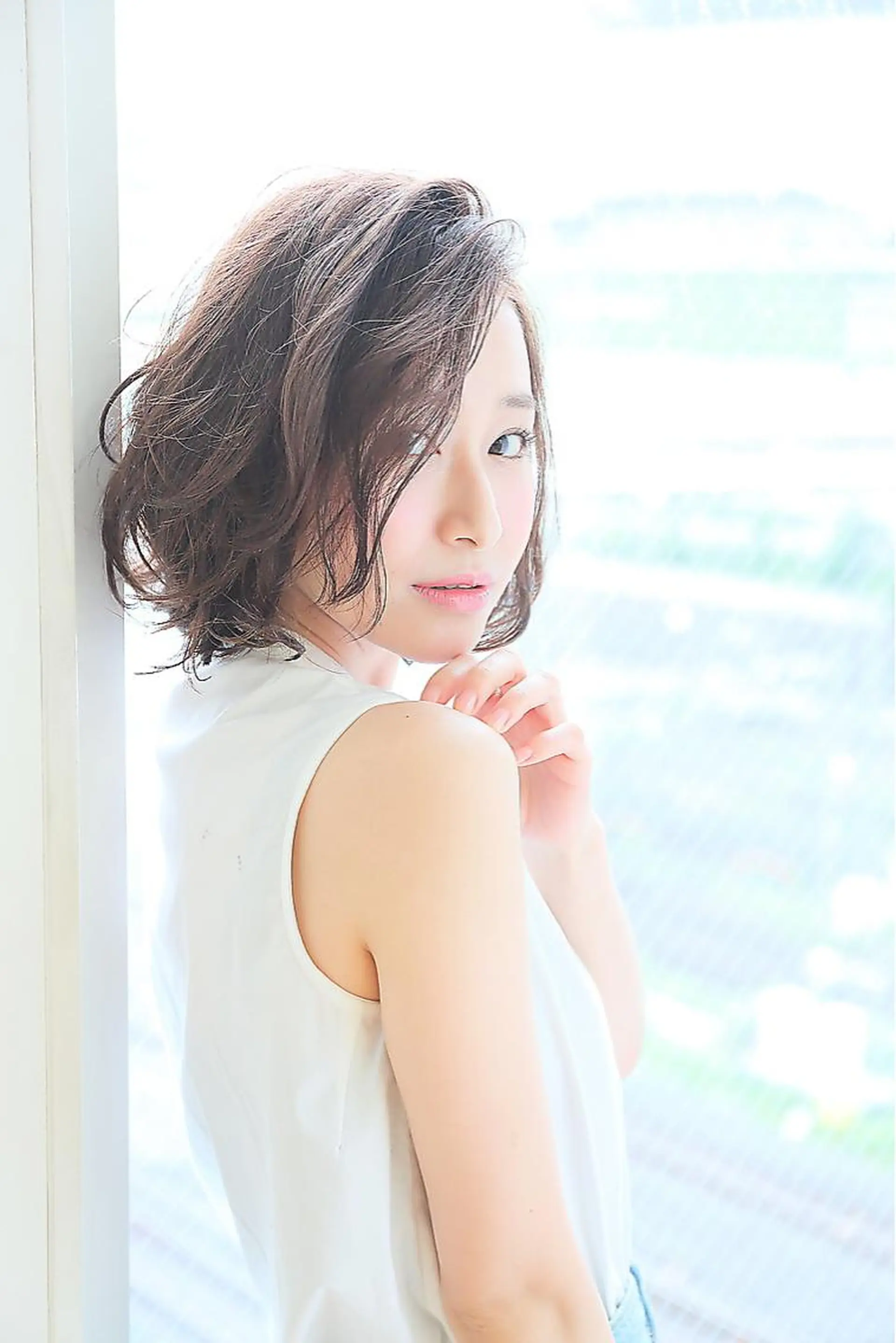 ショート カラー パーマ 髪質改善 suzukiのヘアスタイル