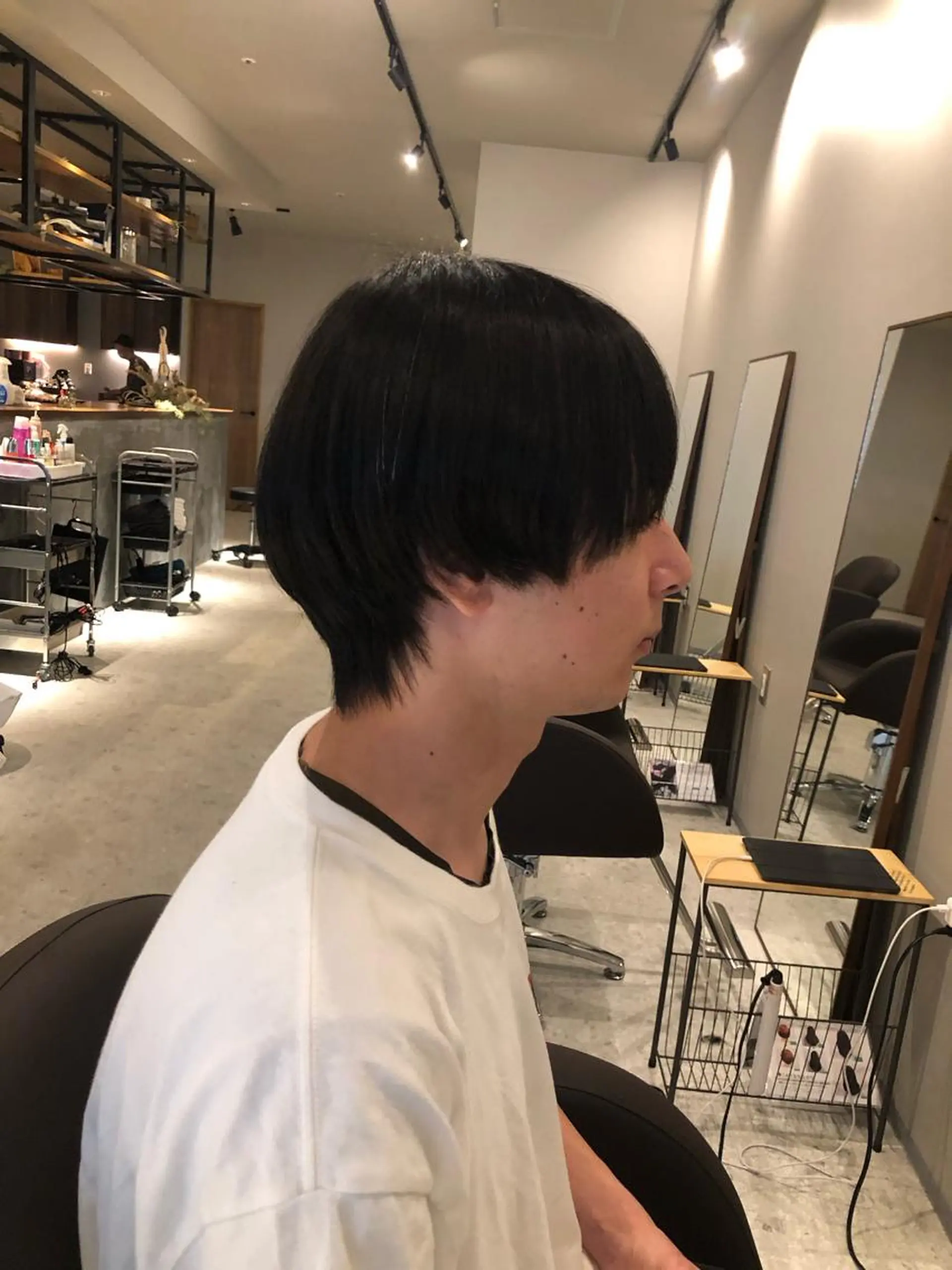 メンズ マッシュウルフ マッシュ メンズウルフカット ウルフカット latva所属・latva:メンズ ✂︎Riko...のヘアスタイル