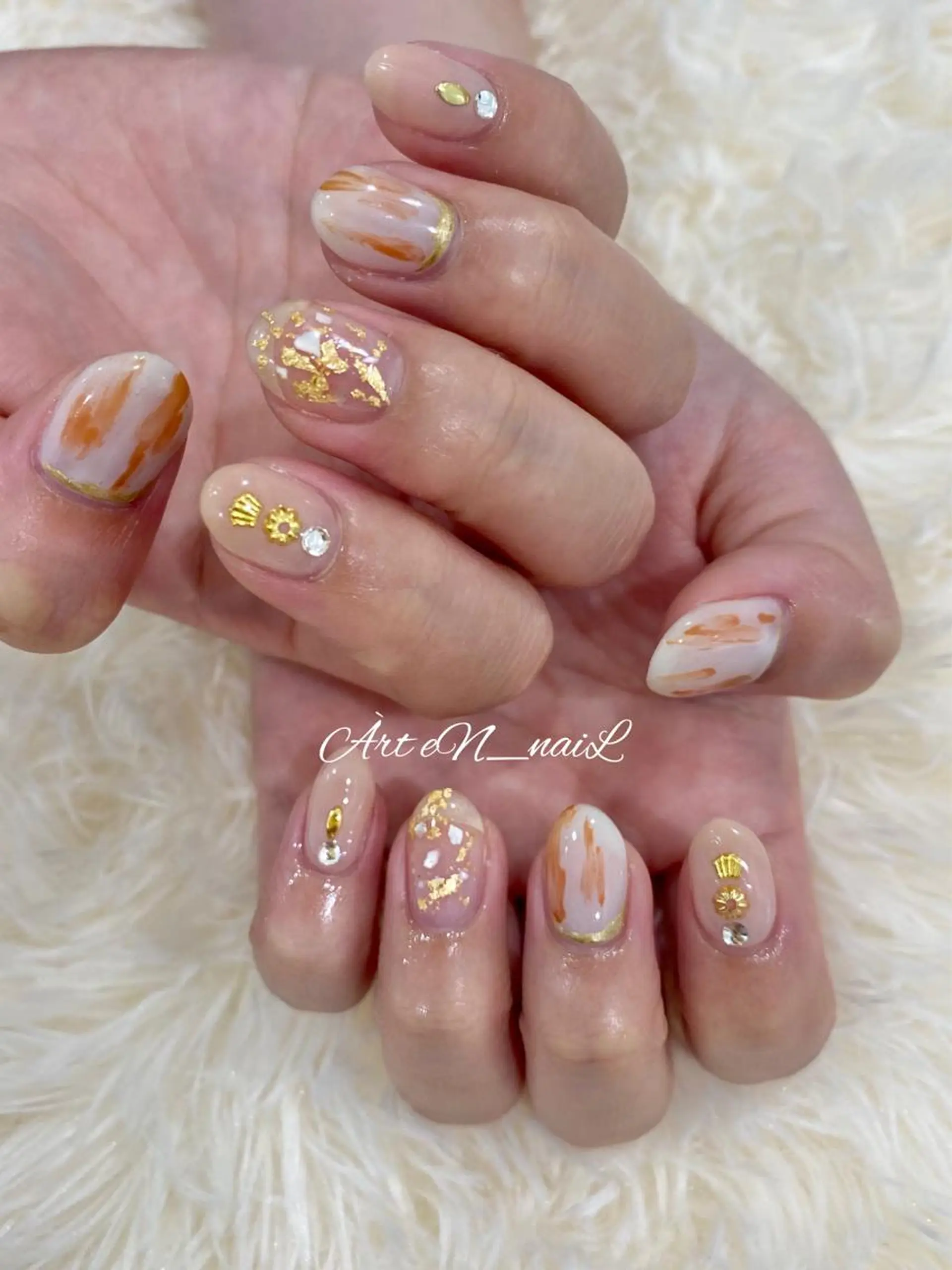 ネイル ＥＮＮＡＩＬ野中本店所属・EN_NAIL 野中本店Ayakaのネイルデザイン