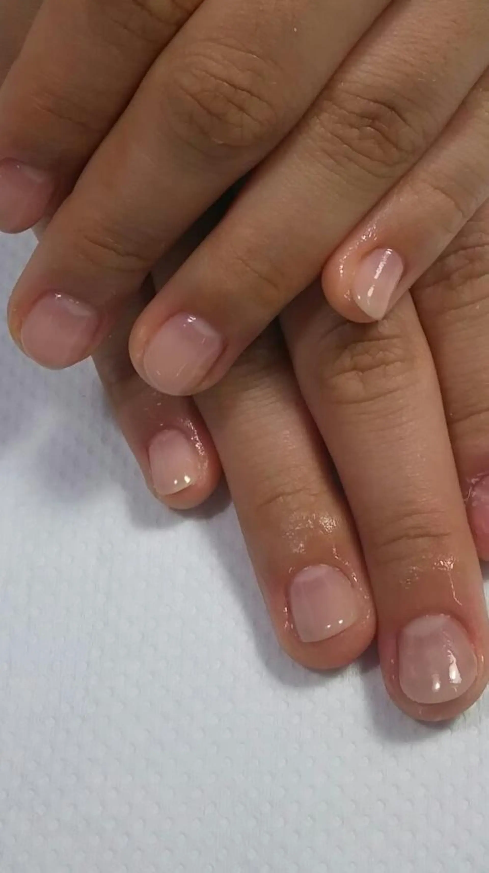 ネイル グラデーション ピンク ピンクベージュ ネイルサロン ショコラのネイルデザイン