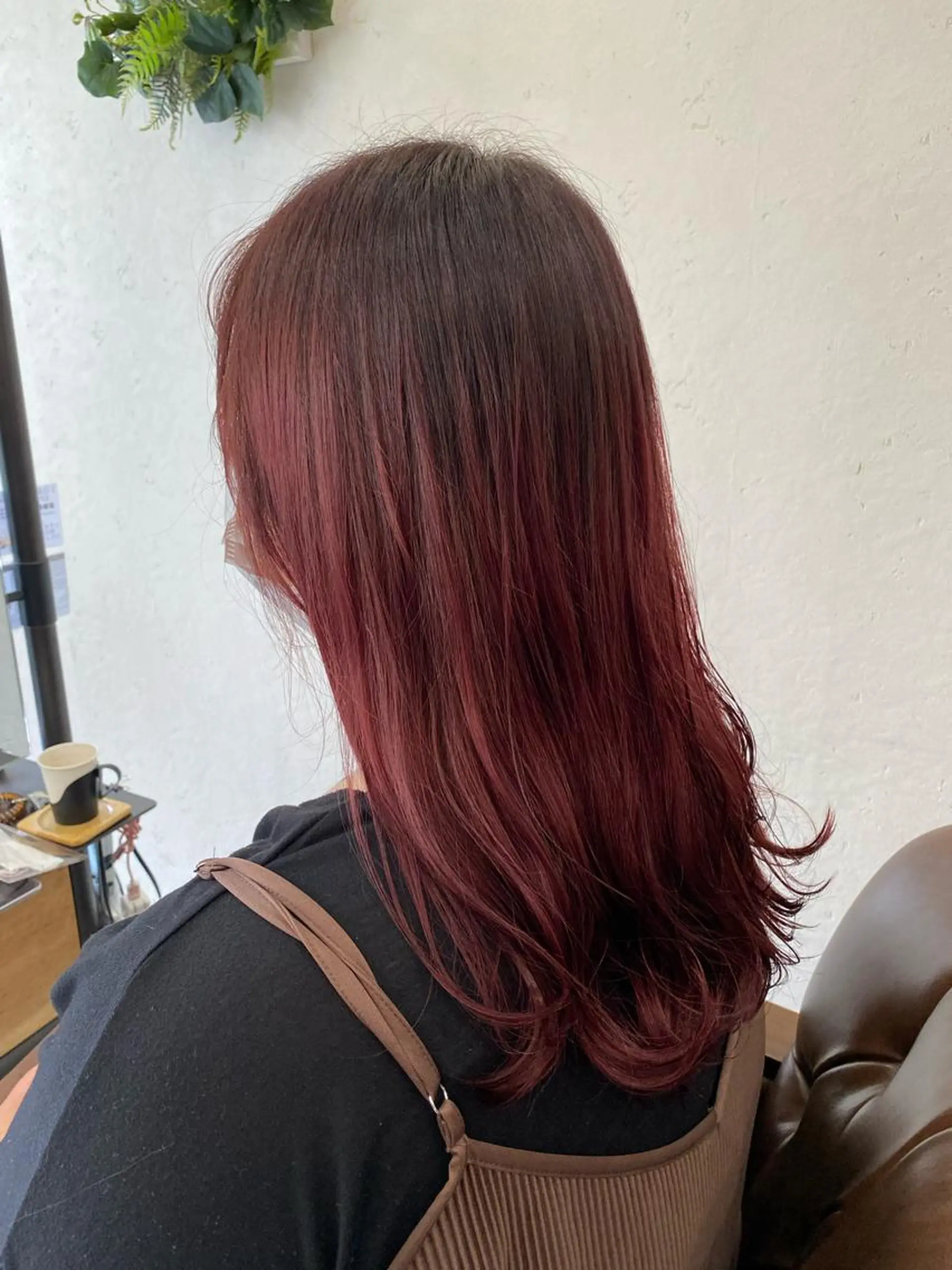 ロング カラー グラデーションカラー ピンクカラー 🟢NEGi🟣 🫧髪質改善のヘアスタイル