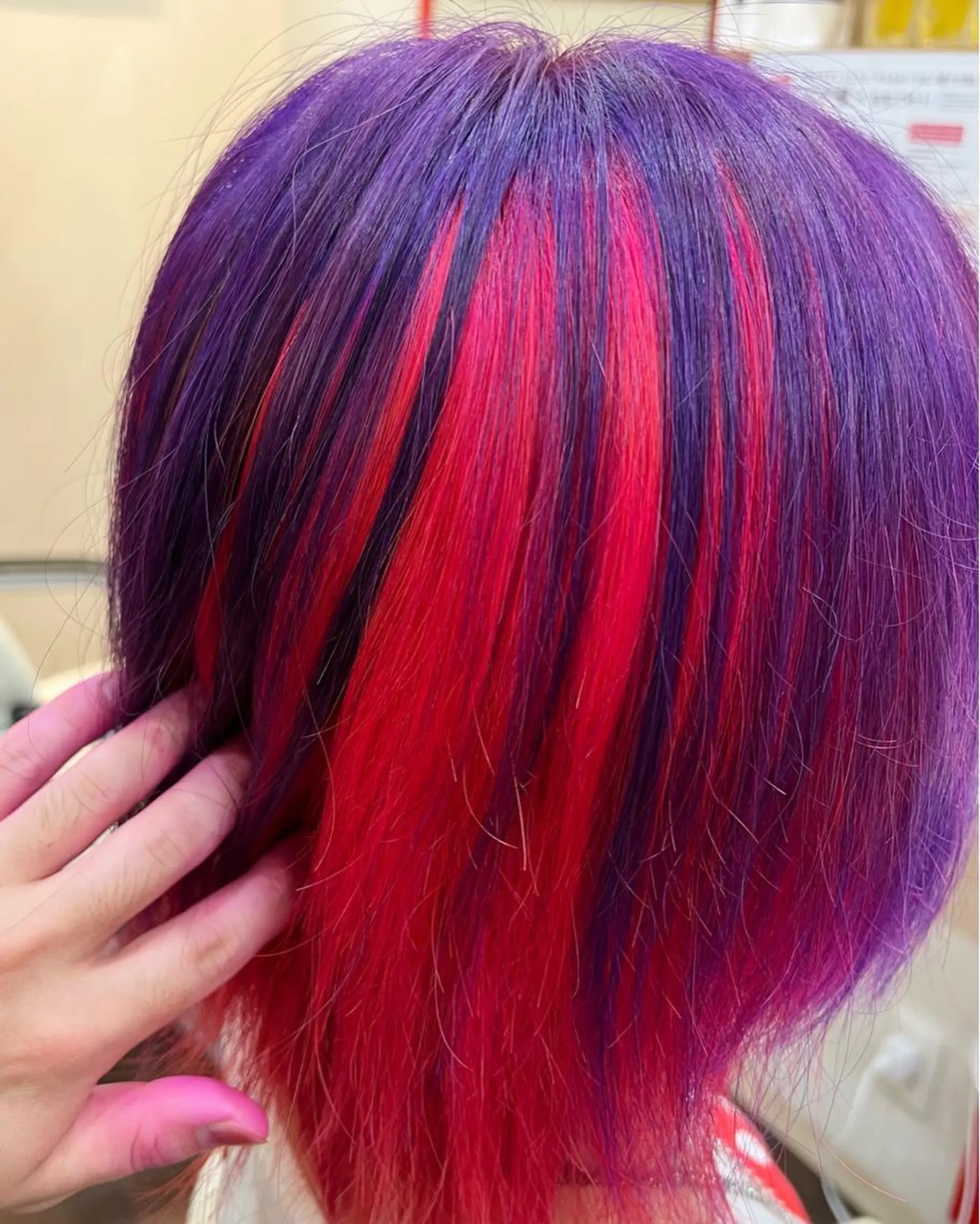 カラー ピンクカラー ヘアカラー まさき✂︎ブリーチ／ デザインカラーのヘアスタイル