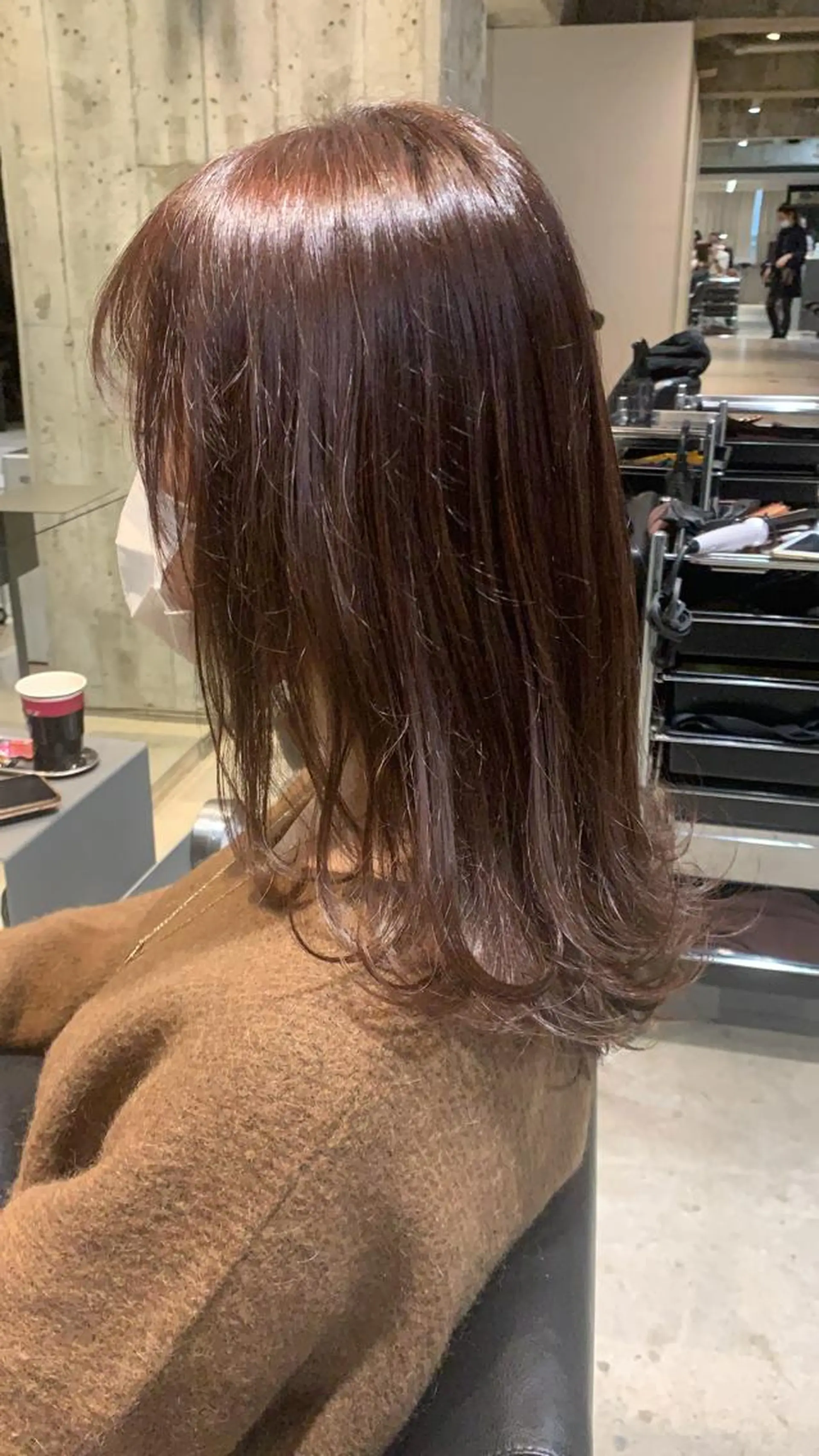 ミディアム カラー パーマ 🌈艶髪/髪質改善 新宿itouのヘアスタイル