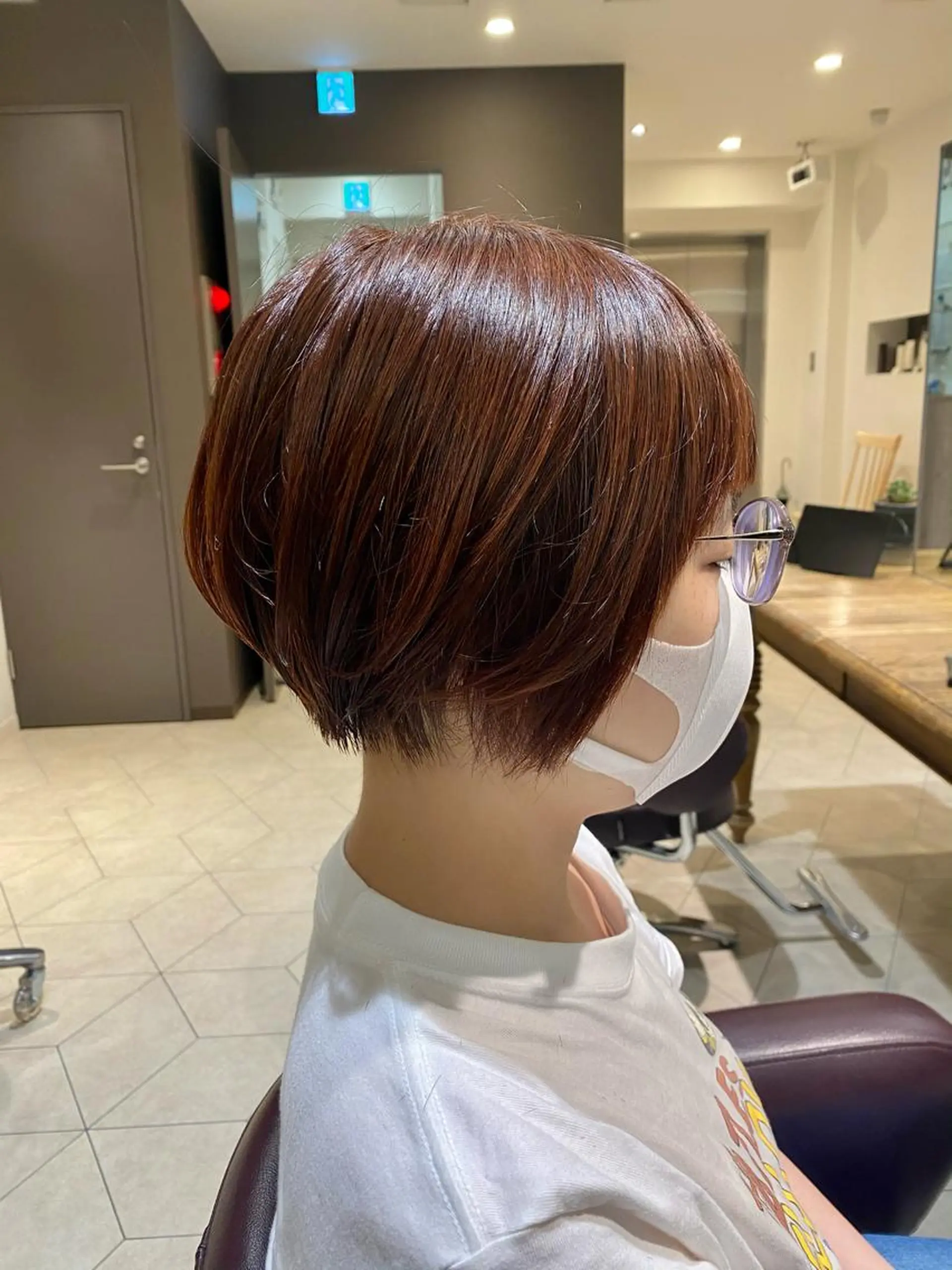 ショート 大倉 未波のヘアスタイル