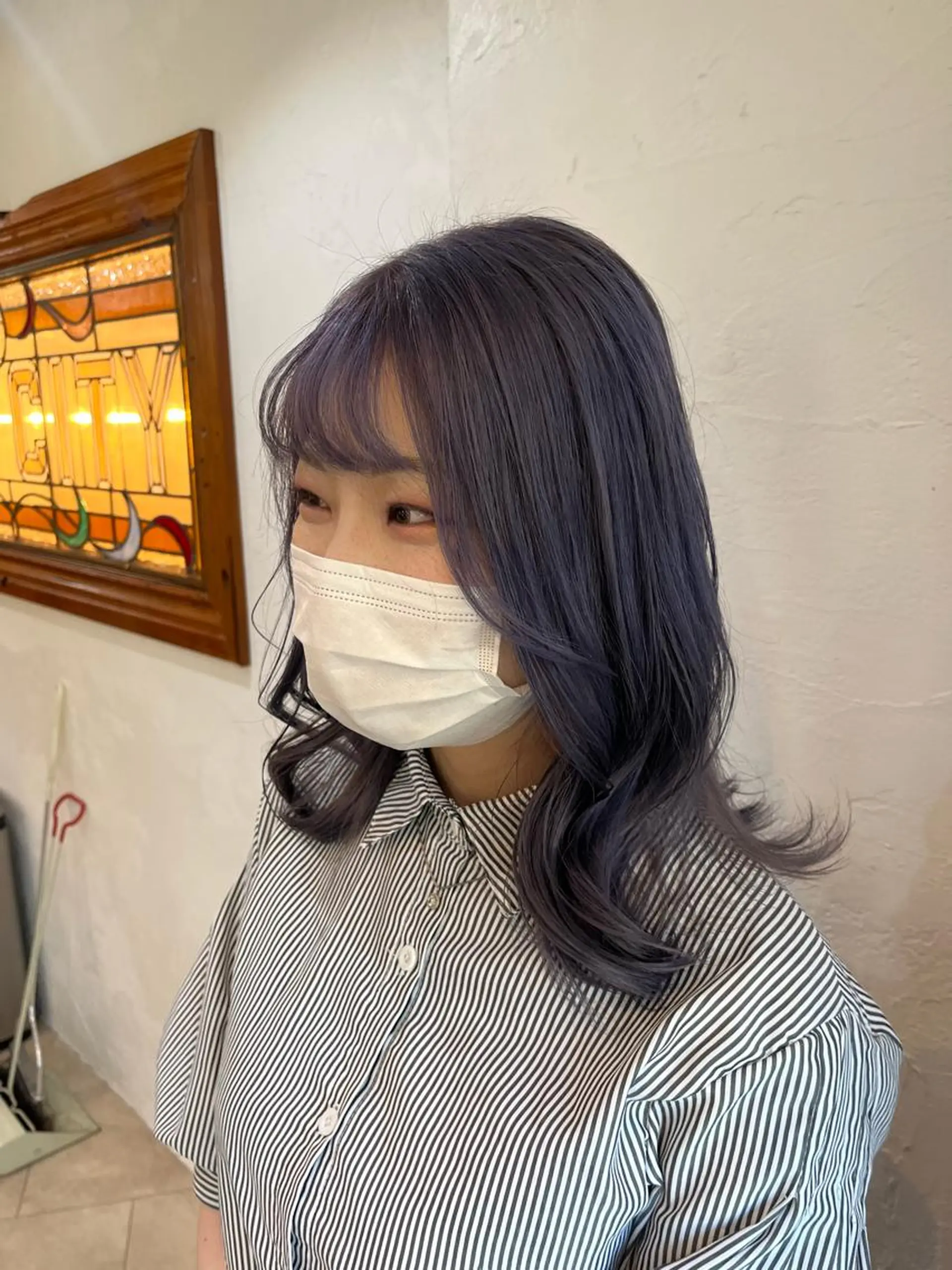 ミディアム カラー 💛ハイトーン💛 りむのヘアスタイル