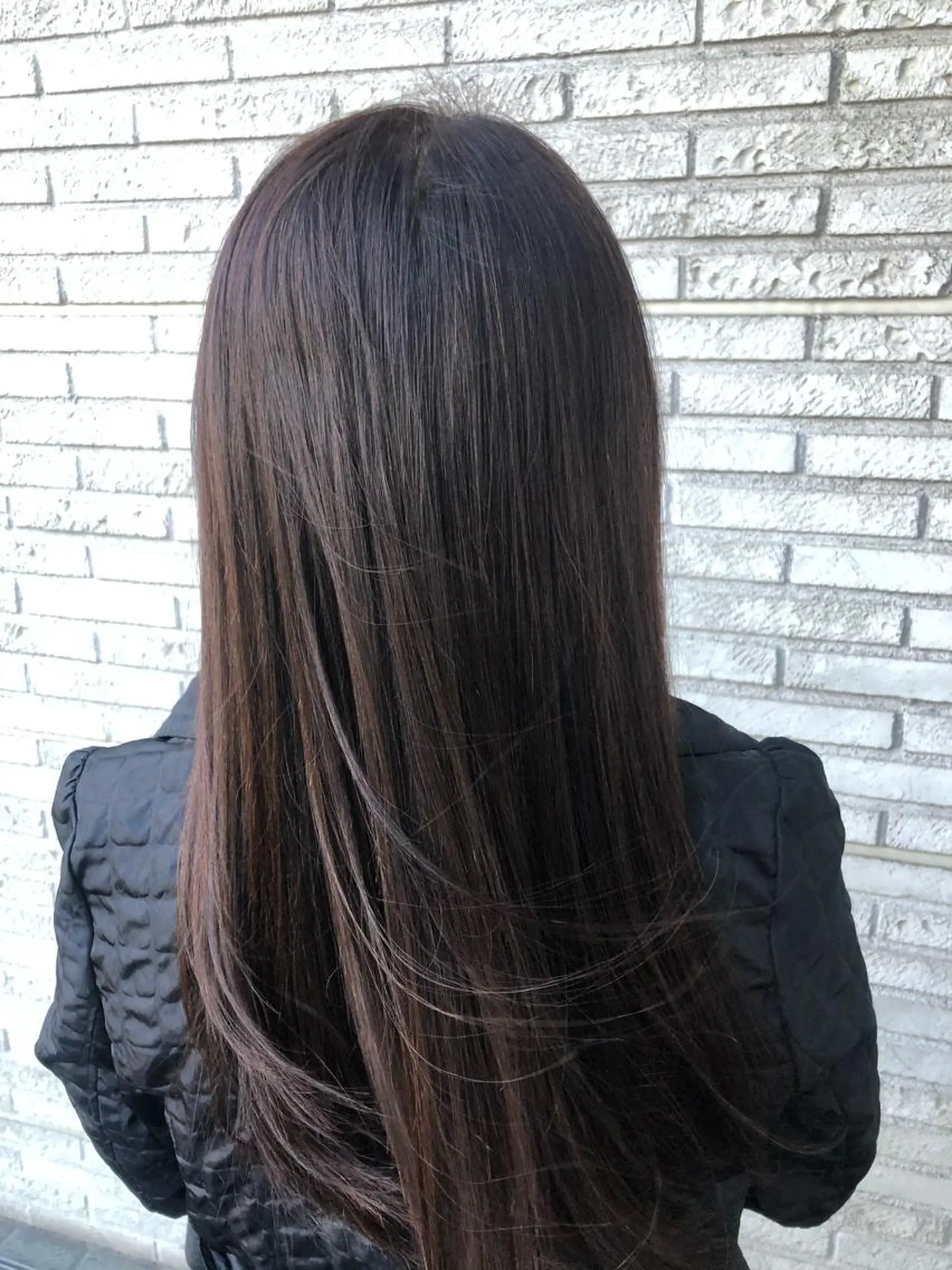 ロング カラー 平田 勘吉のヘアスタイル