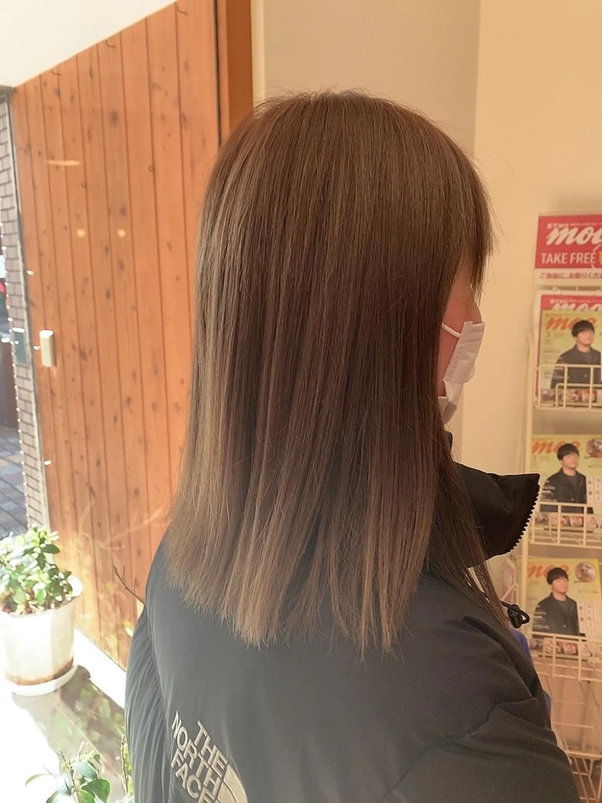 ミディアム カラー カット ヘアカラー GOOD LUCK所属・尾曲 晃直のヘアスタイル