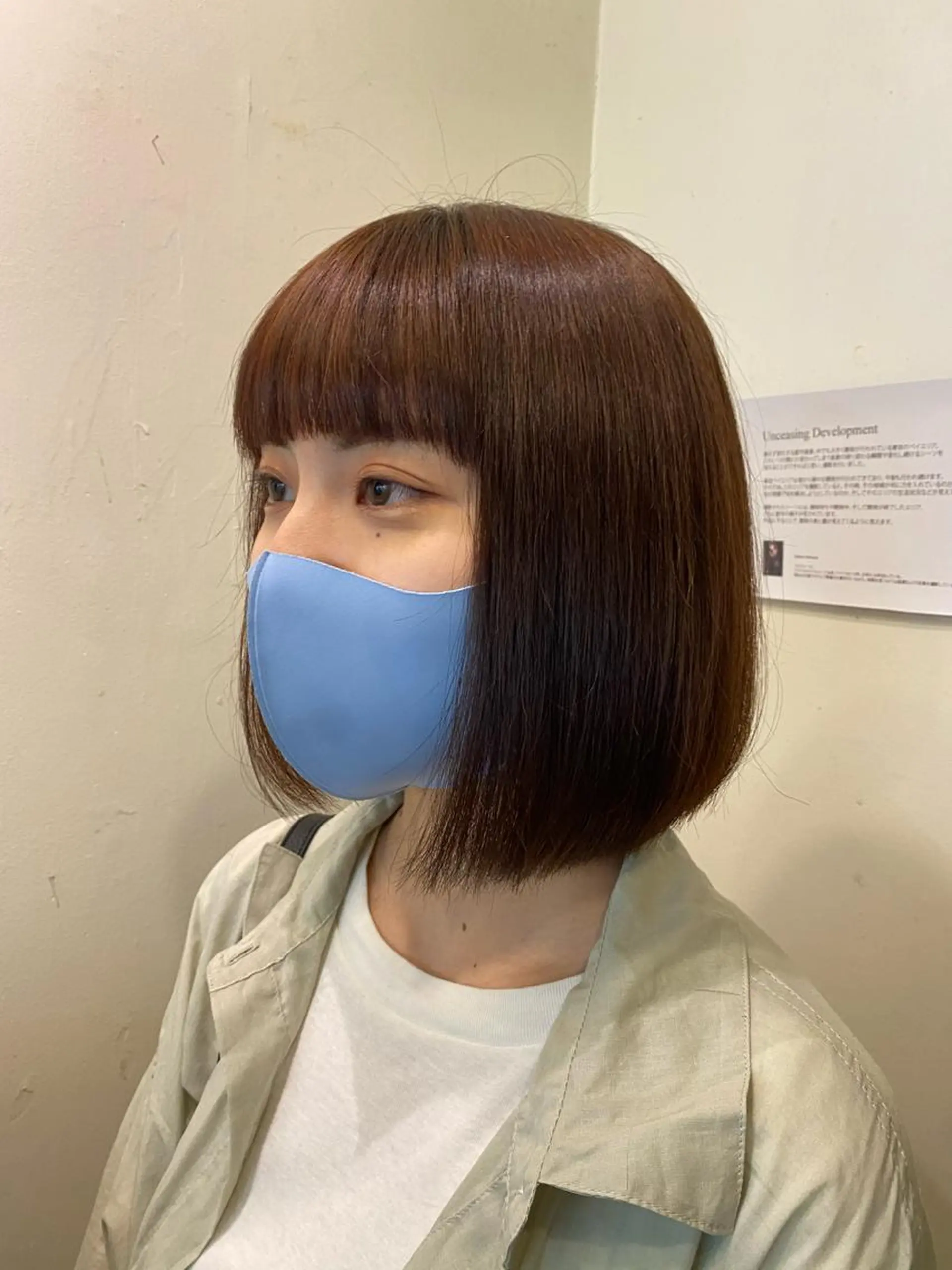 ショート カット les baladins du miroir所属・🍃YURI 🍃のヘアスタイル