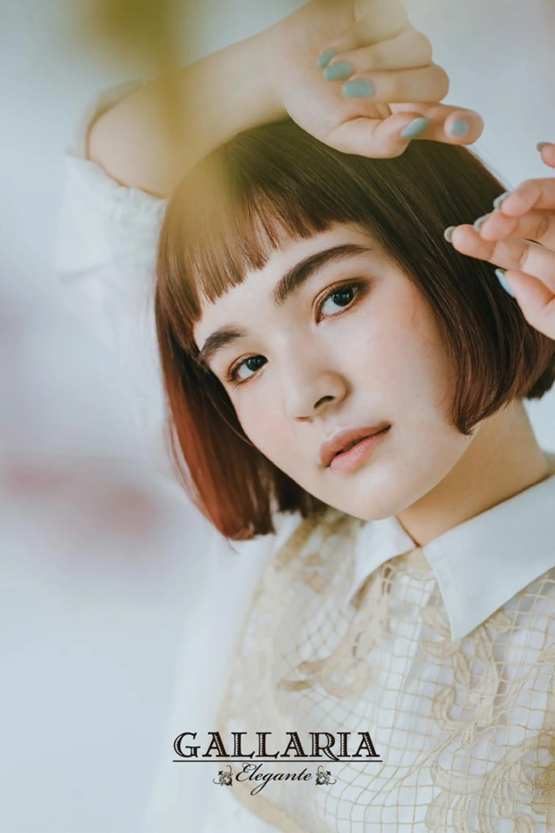 キッズ ガレリアエレガンテ緑 杉浦のヘアスタイル