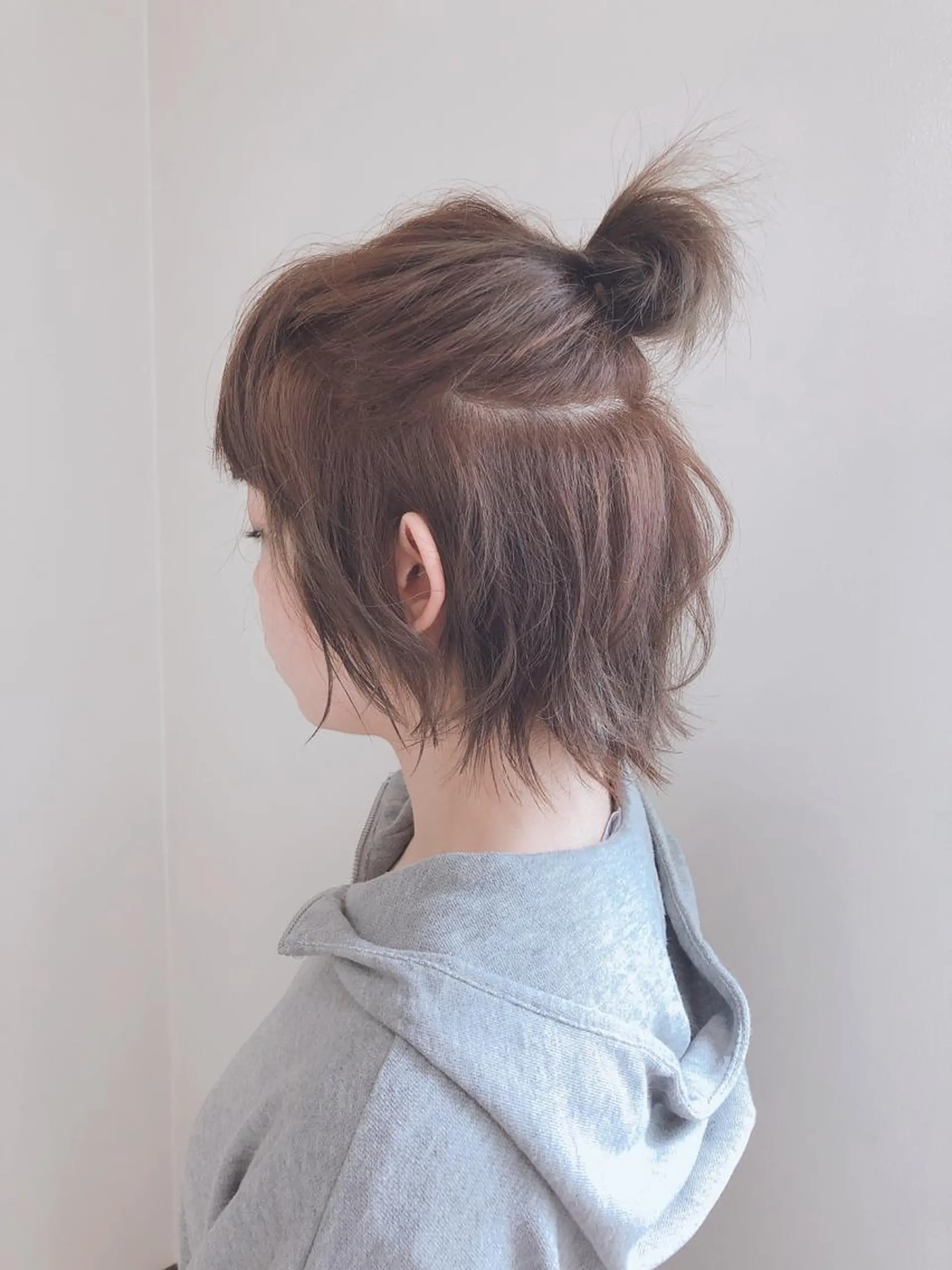 ショート カラー ヘアセット ANAZAhair アナザ　ヘアーのヘアスタイル