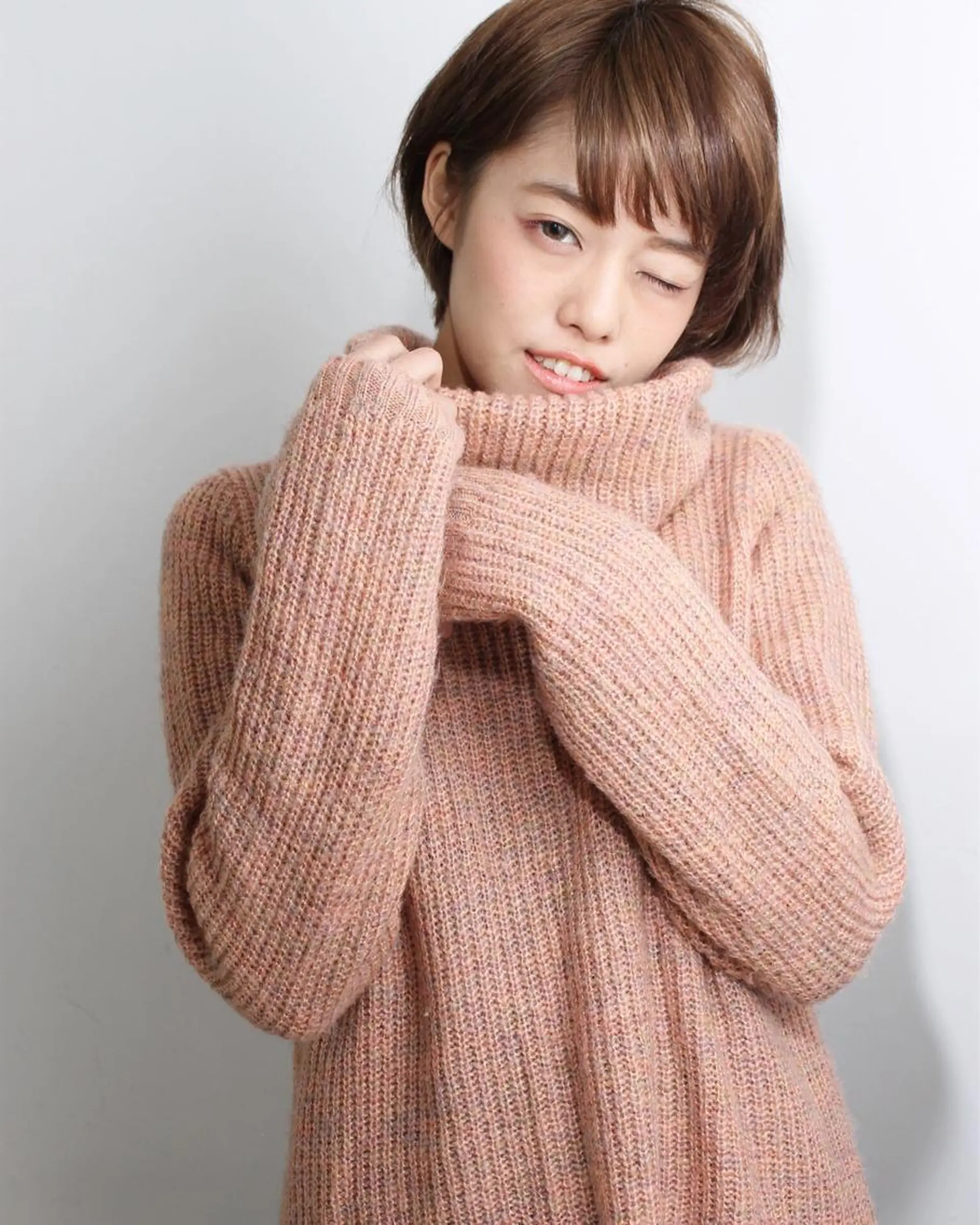 ショート ミディアム カラー ベージュカラー ショートヘア BABEL(バベル)表参道所属・imai yutaroのヘアスタイル