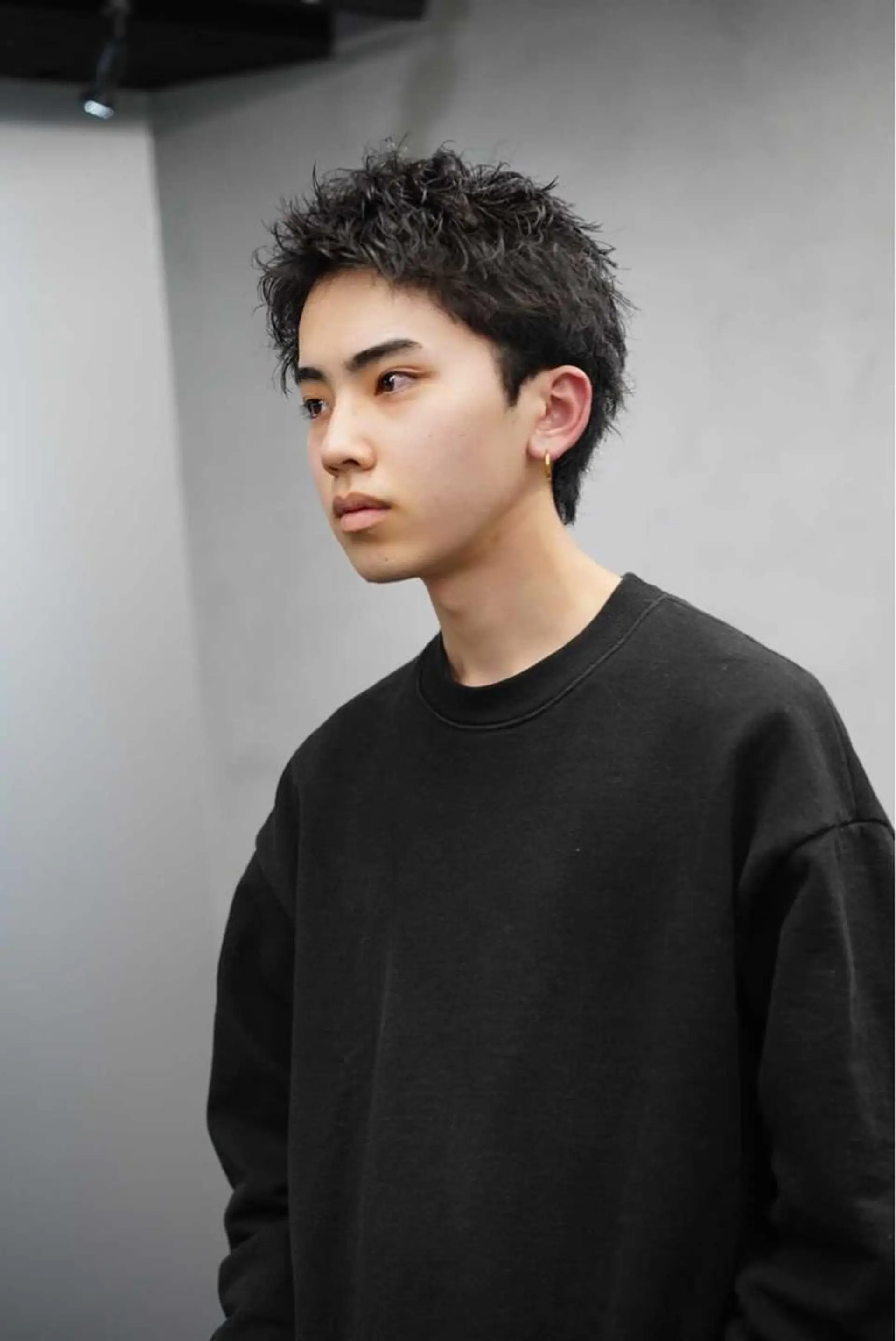 ショート パーマ メンズ メンズパーマ メンズショート スペインカール スパイキーショート ツイストスパイラルパーマ 松下 友希 【fifth】のヘアスタイル