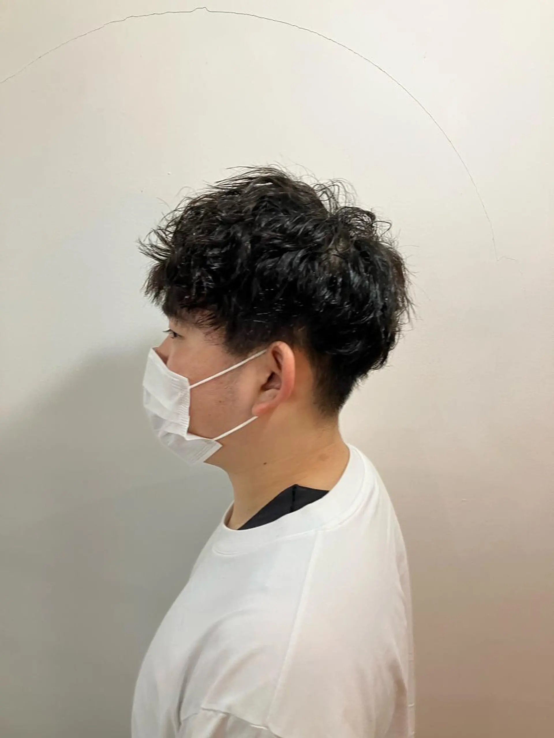 ショート パーマ メンズ メンズパーマ カット パーマ fulam所属・佐藤悠生/郡山 メンズパーマ.カットのヘアスタイル