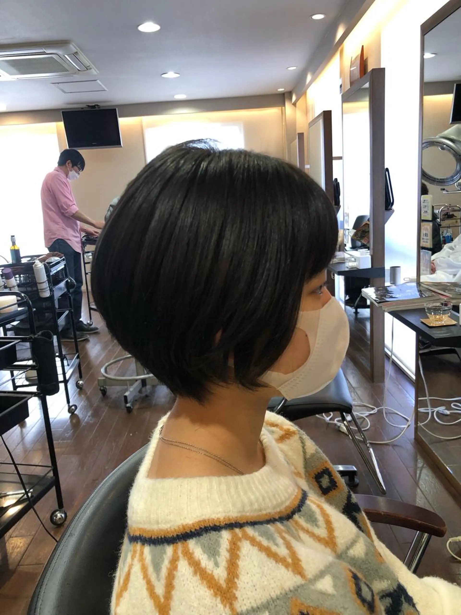 ショート REKO美容室所属・矢野 智子のヘアスタイル