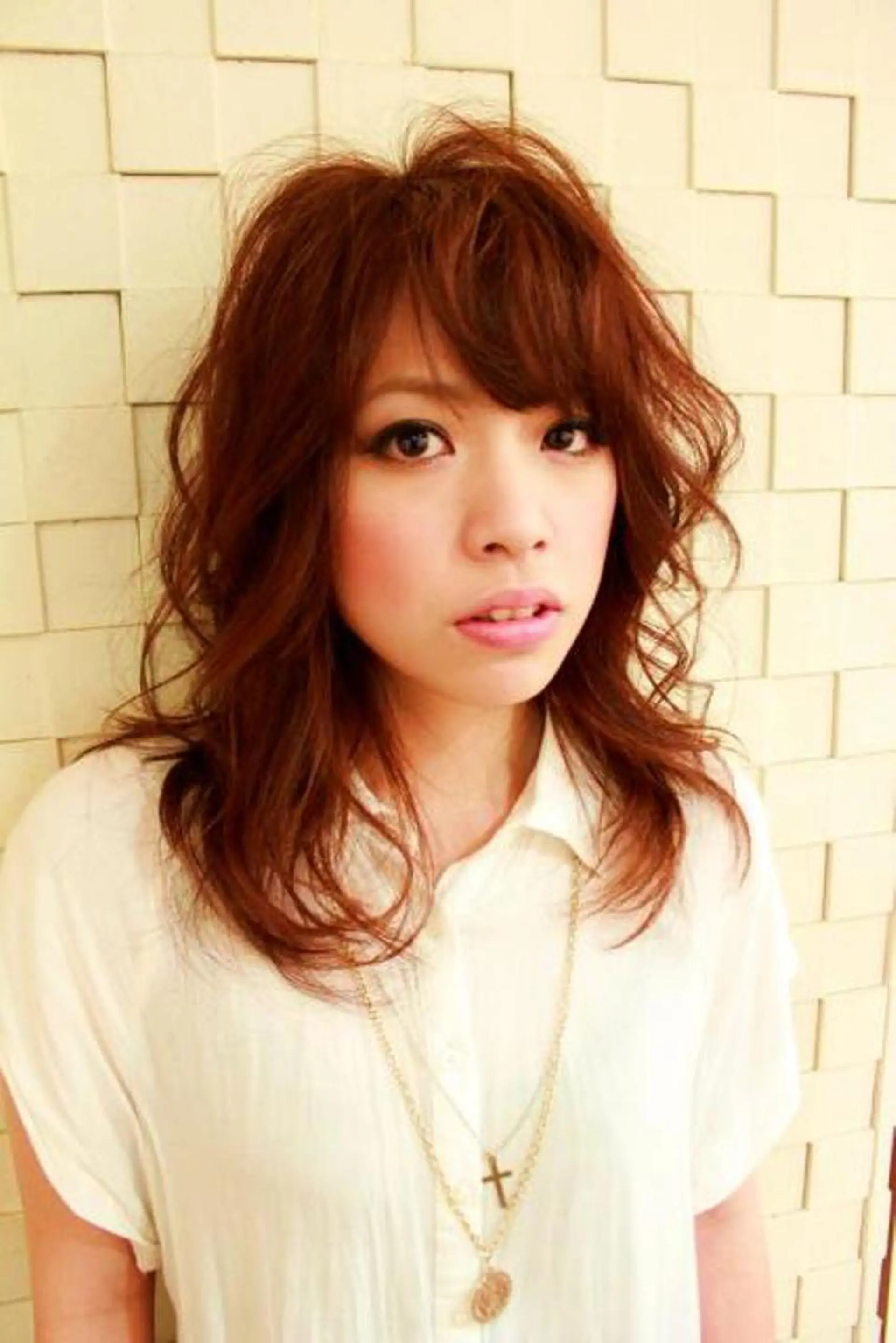 ミディアム カラー パーマ 柏サニーズ✂︎クセ毛 ◎ショート◎正樹のヘアスタイル