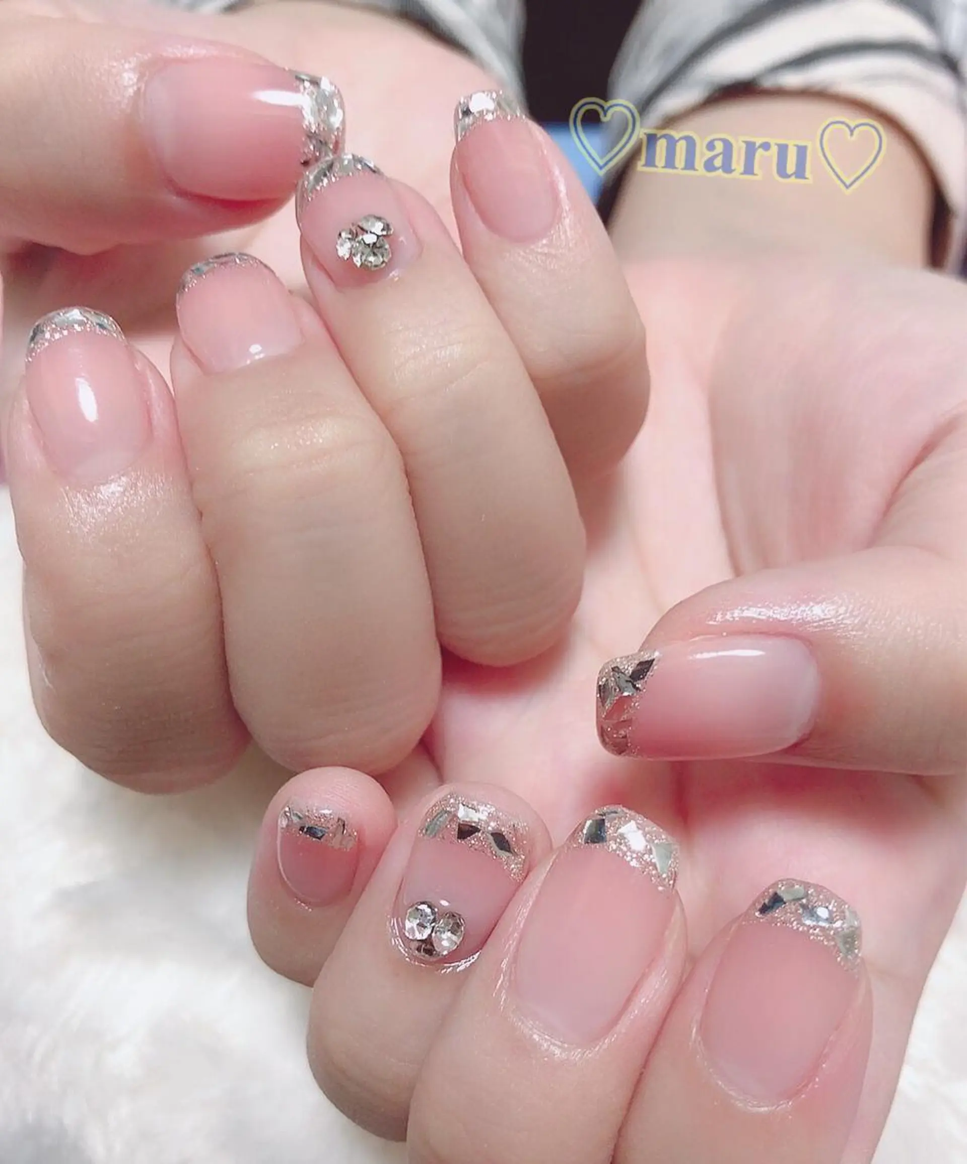 ネイル ハンドネイル フットネイル まるみ ♡のネイルデザイン