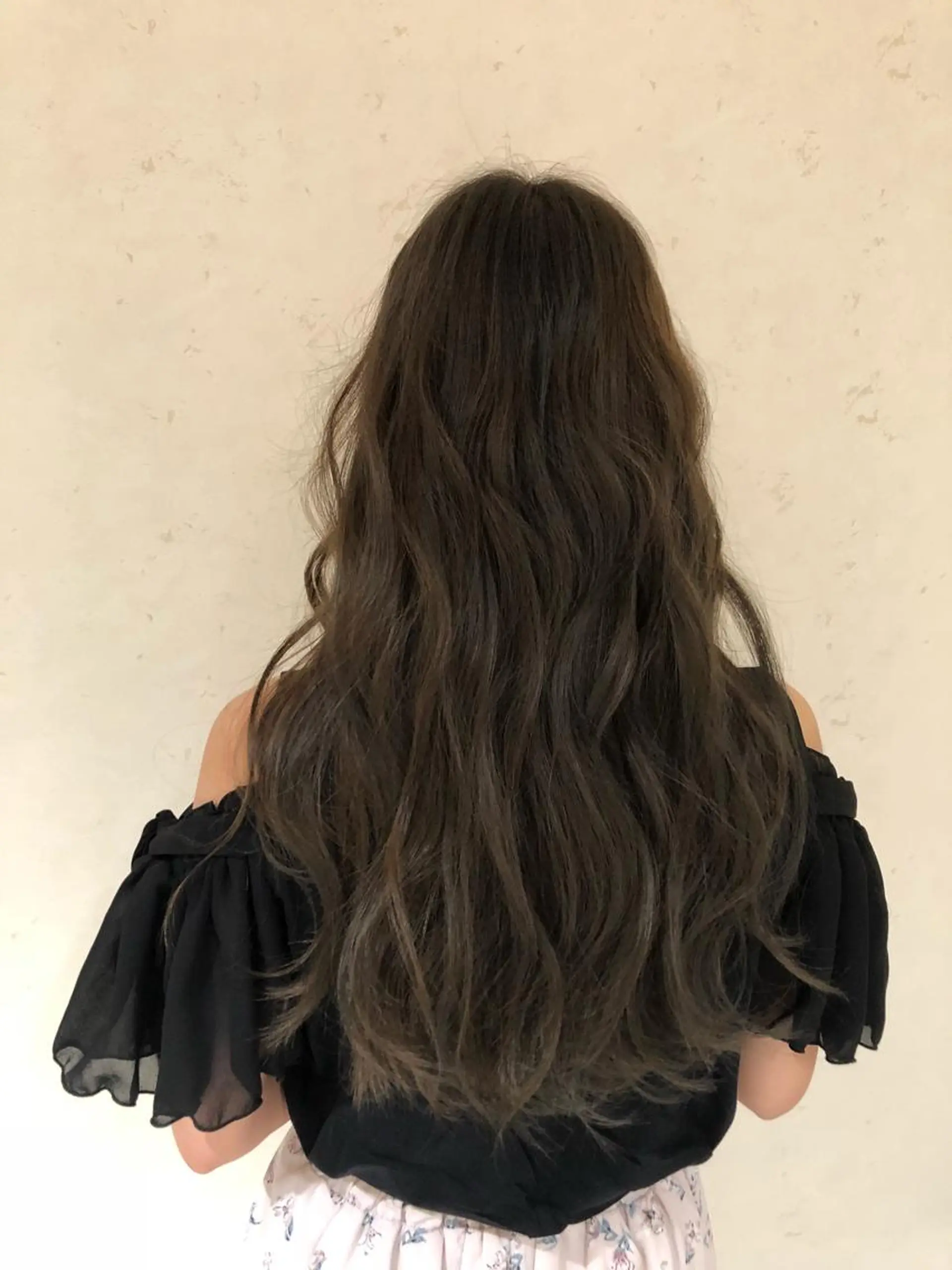 ロング カラー 小島嵩人 縮毛矯正 髪質改善のヘアスタイル