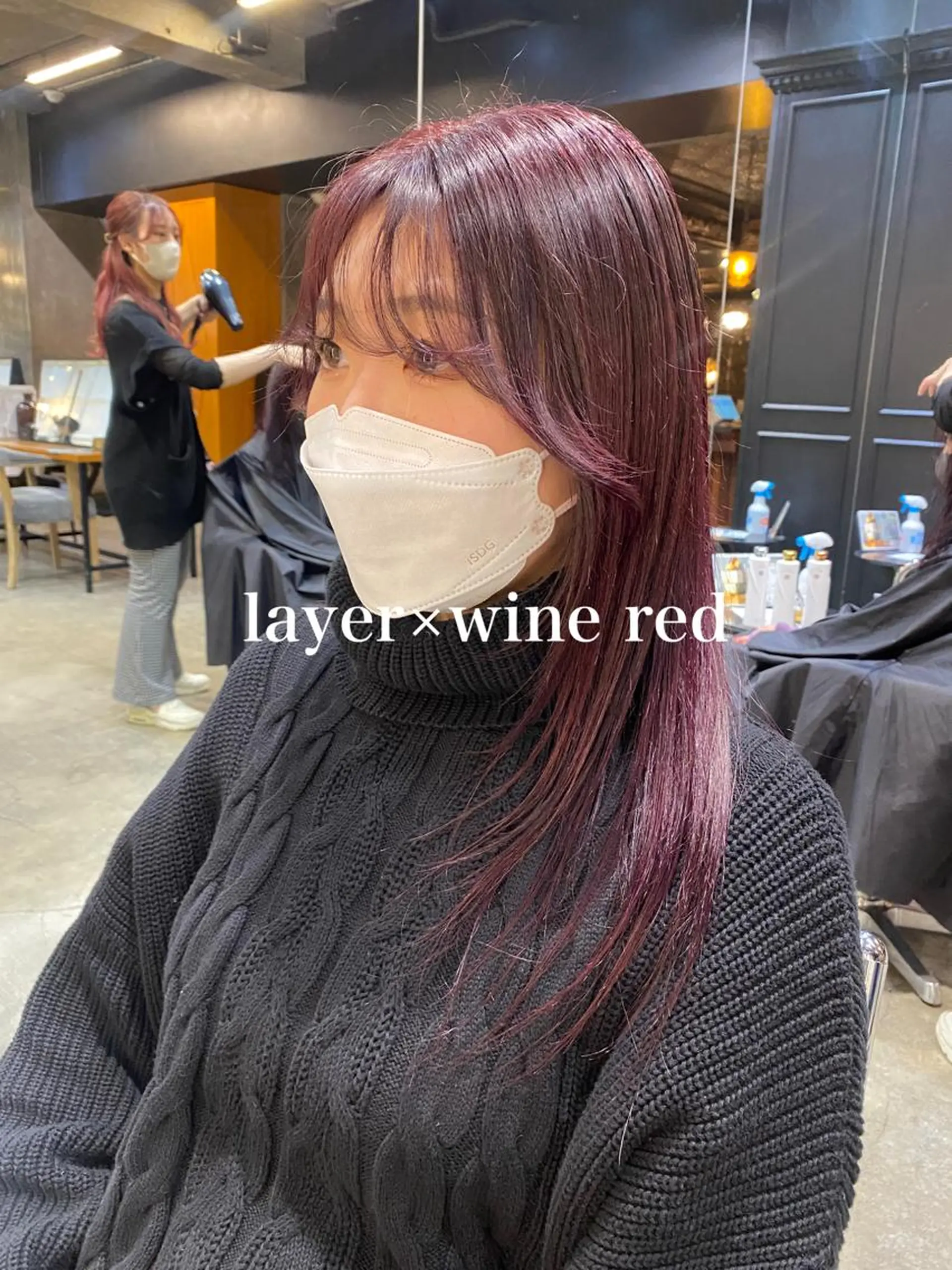 セミロング カラー カット ヘアカラー トリートメント ◽️モードヘア◽️ SHOUTOのヘアスタイル