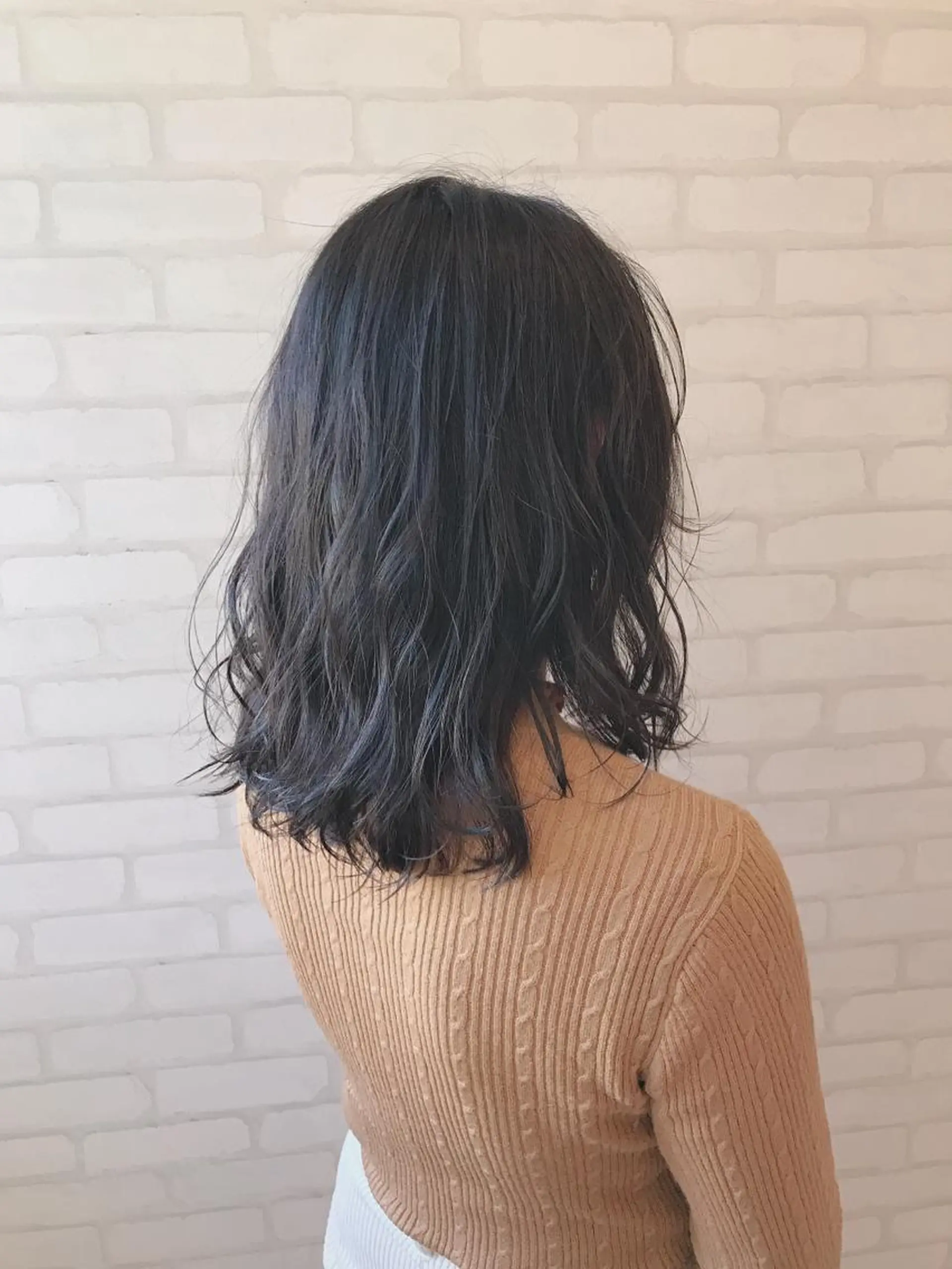 ミディアム カット ヘアカラー トリートメント 高橋 一矢のヘアスタイル