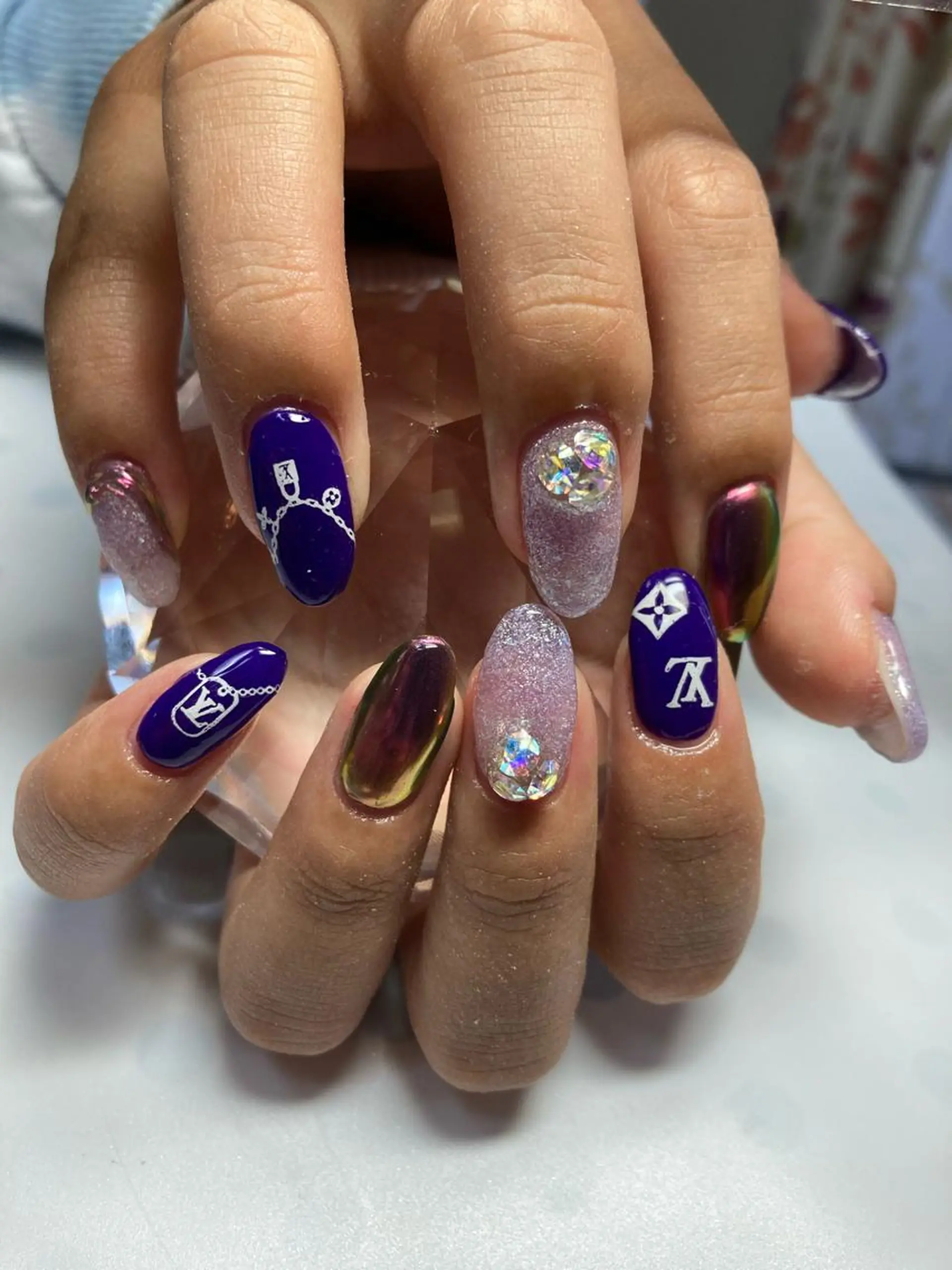 ミディアム ネイル nail yukkoのネイルデザイン