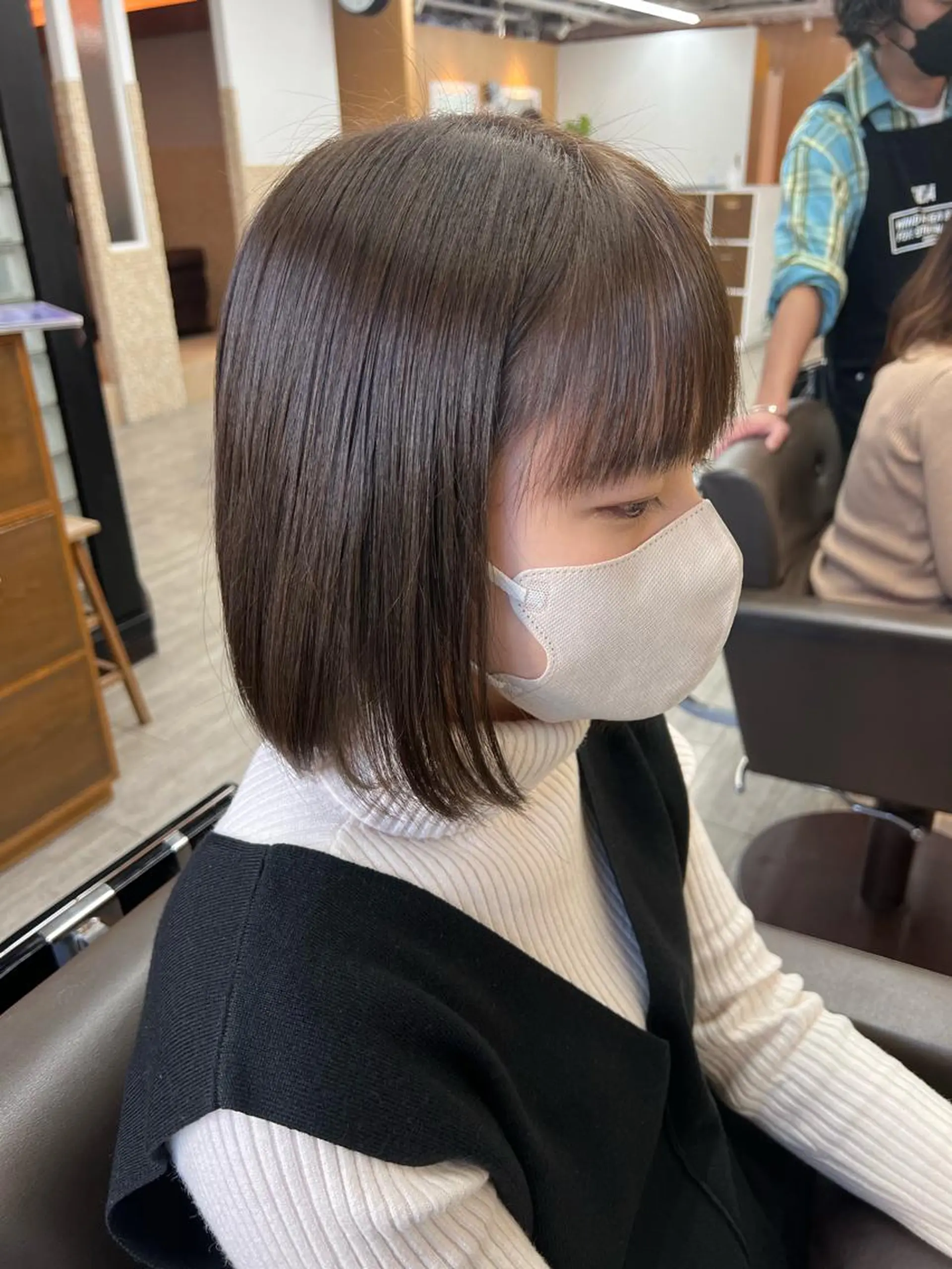 ミディアム カラー 透明感カラー ゆうだいのヘアスタイル