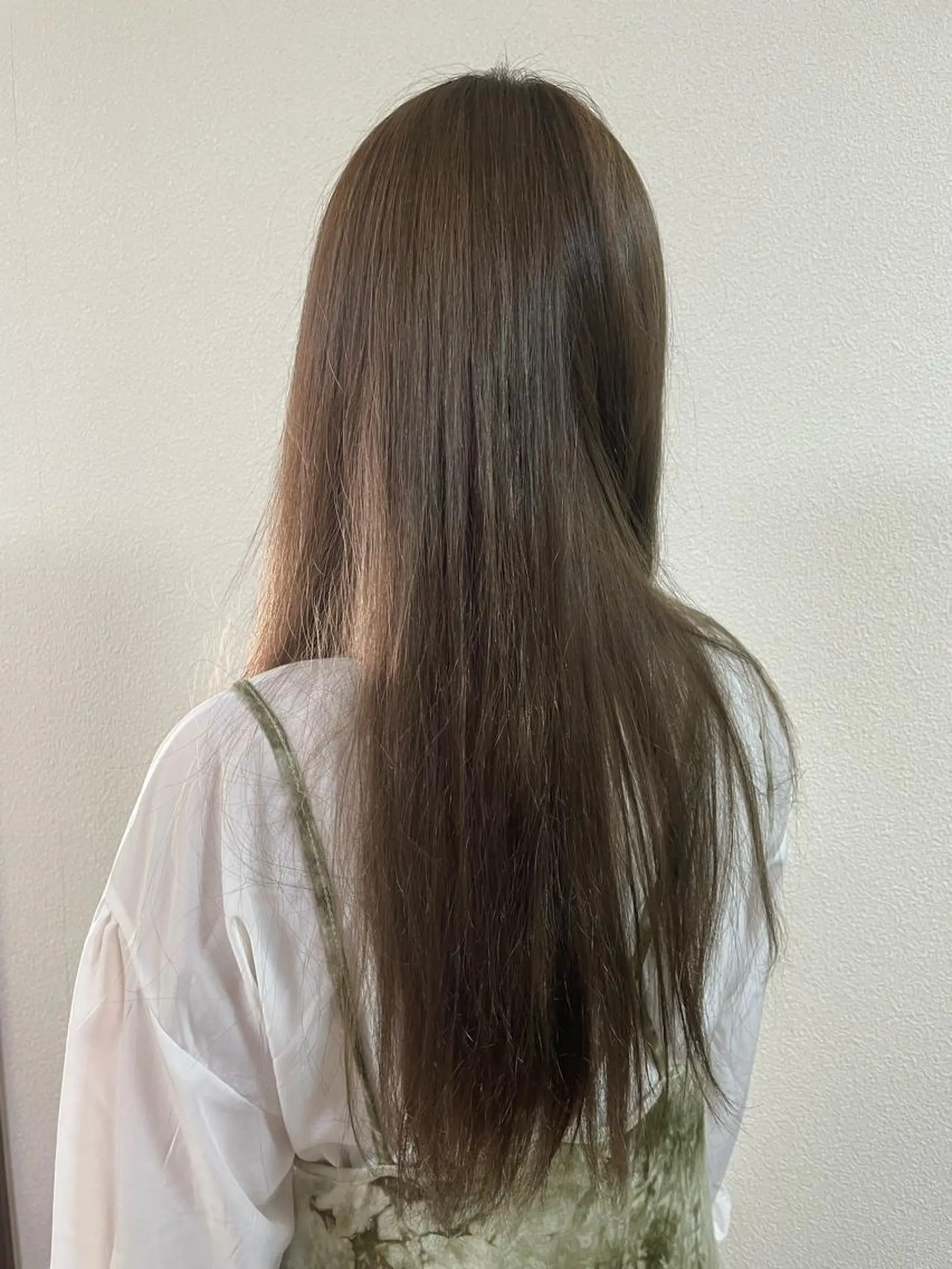 ロング カット ヘアカラー トリートメント 大和田 朱美のヘアスタイル