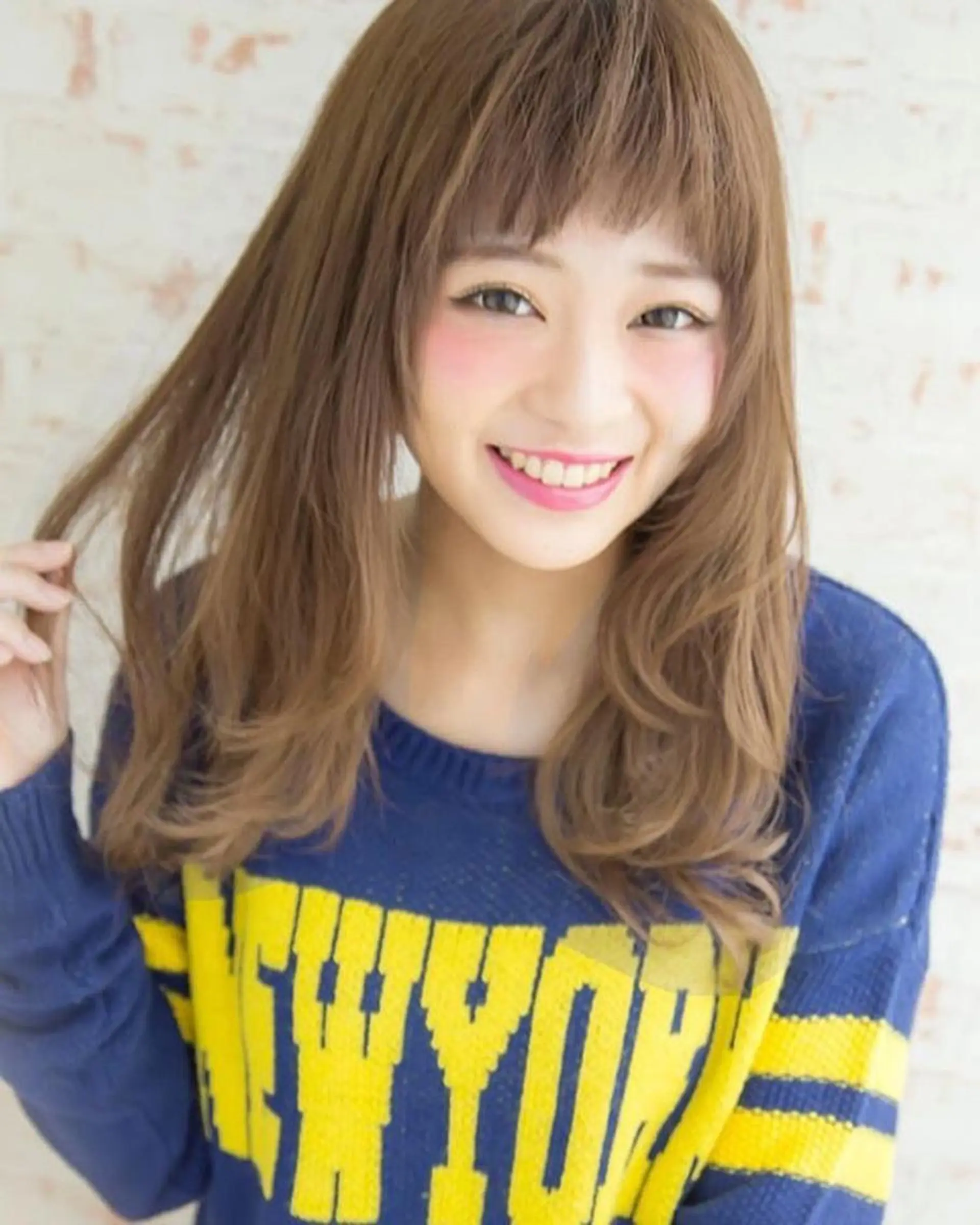 ロング カラー パーマ 【公式】amble luxe池袋東口🩷のヘアスタイル