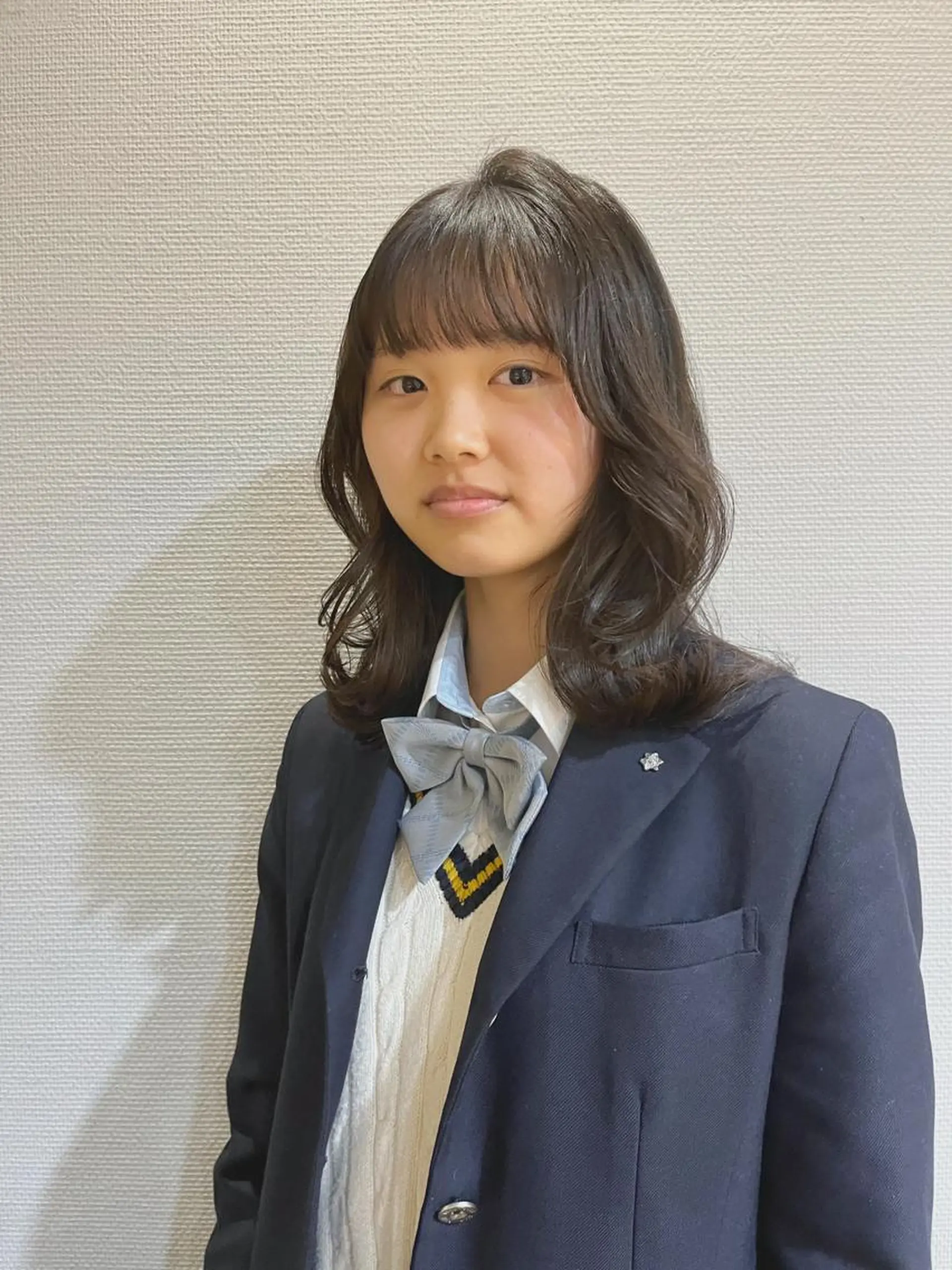 セミロング kawai rihoのヘアスタイル