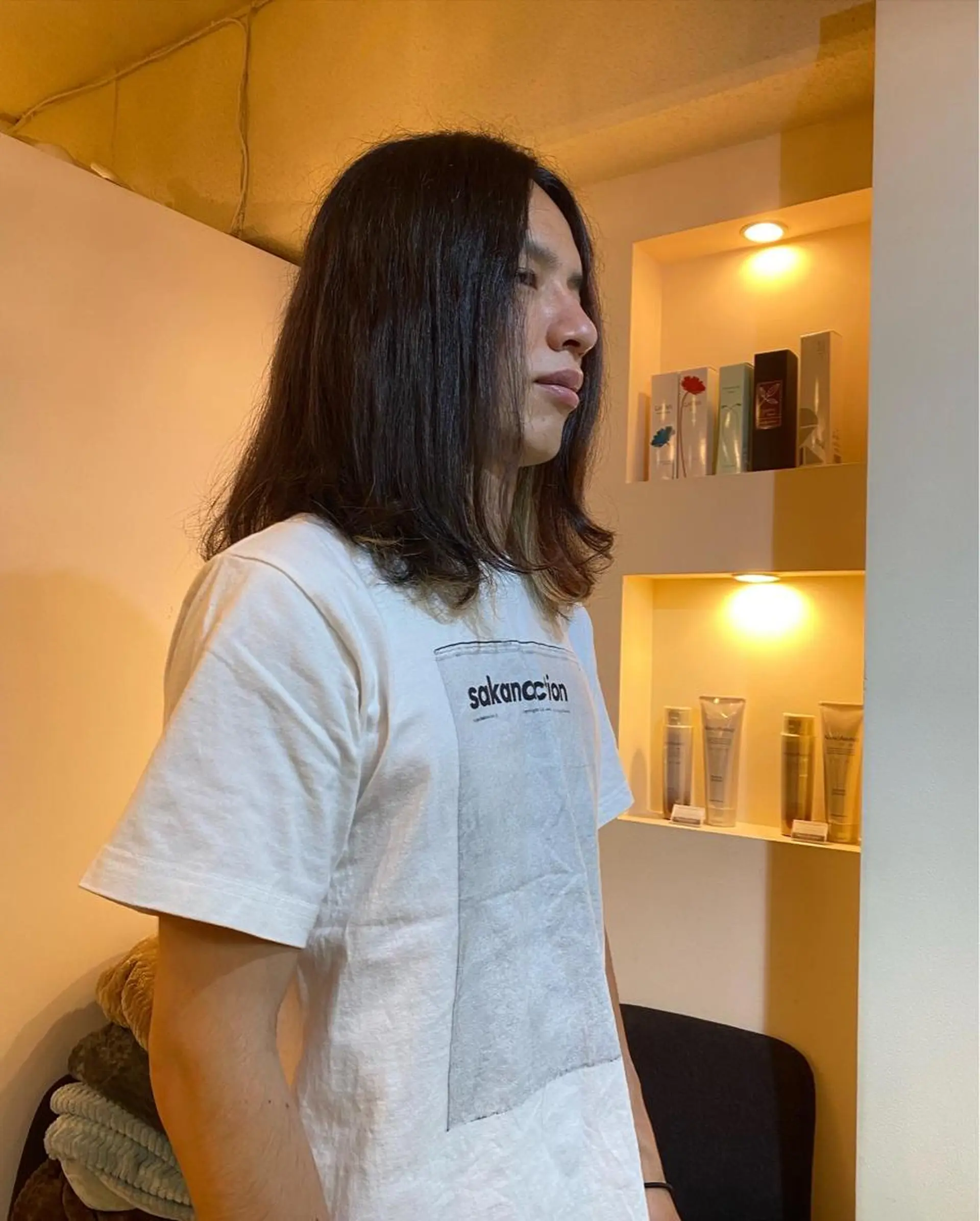 ロング ロング 【明大前フェード/ メンズパーマ/岳】のヘアスタイル