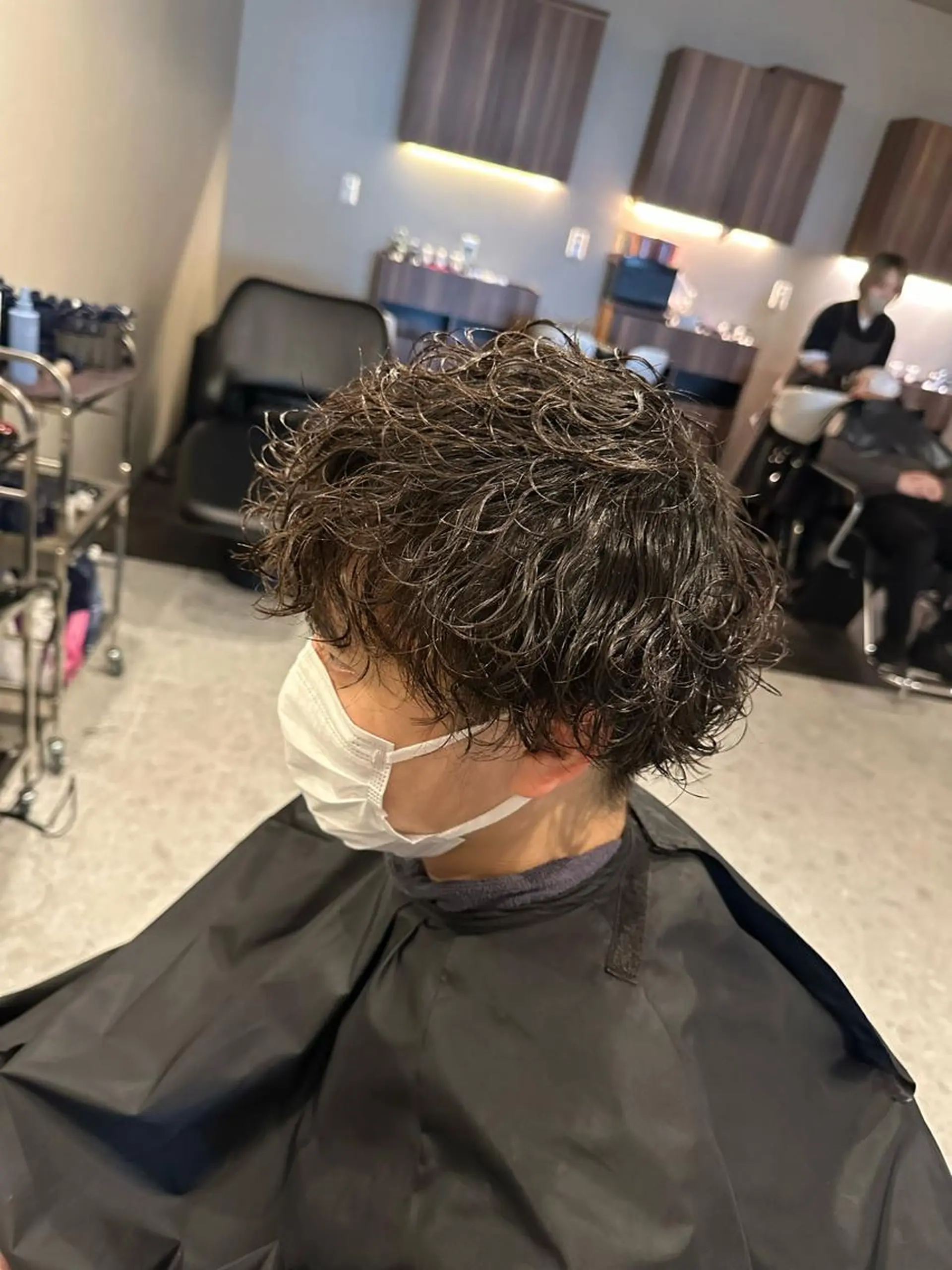 ミディアム パーマ ミディアムパーマ カット パーマ ヘッドスパ Forest. -髪質改善-のヘアスタイル