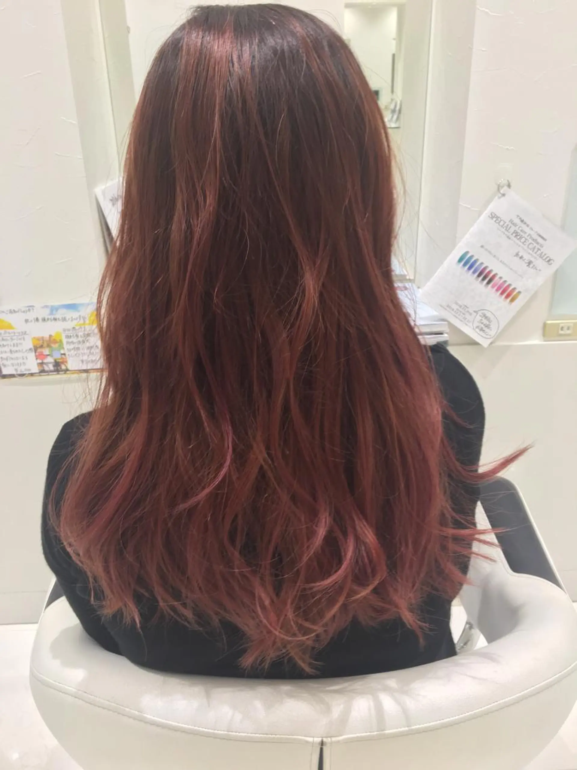 カラー MERu所属・MERu/高橋裕之 /レイヤー/艶カラーのヘアスタイル
