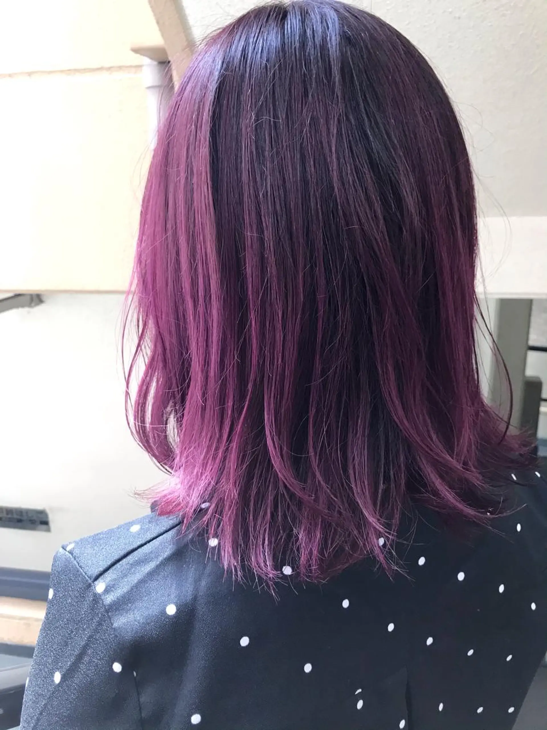 ミディアム カラー ピンクカラー ヘアカラー 縮毛矯正 トリートメント 💎髪質改善💎 デザイナーshinのヘアスタイル