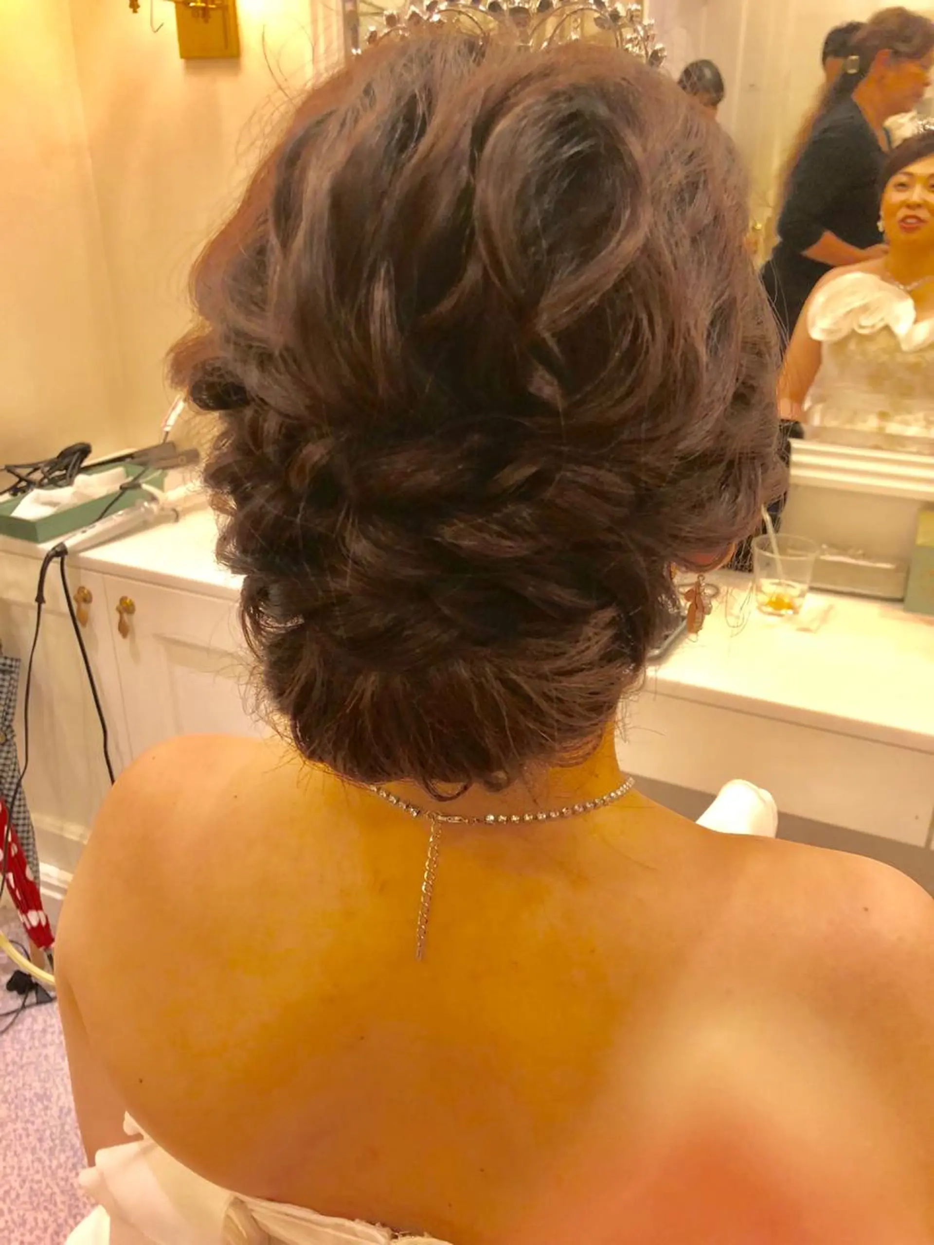 セミロング デート ヘアセット 柿澤 万由佳のその他イメージ