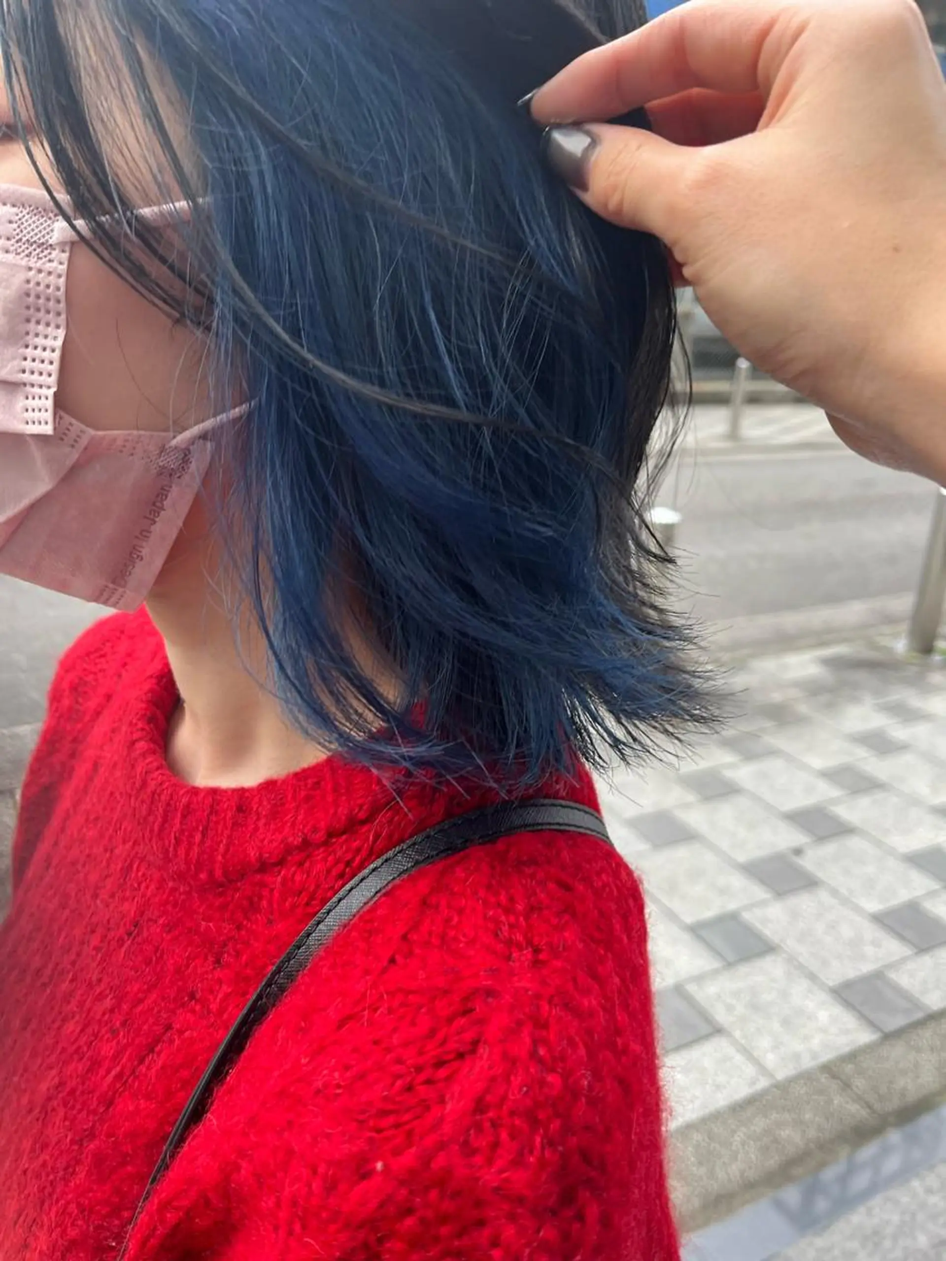 ミディアム カラー ブルーカラー BAROQUE gotou 🌙のヘアスタイル