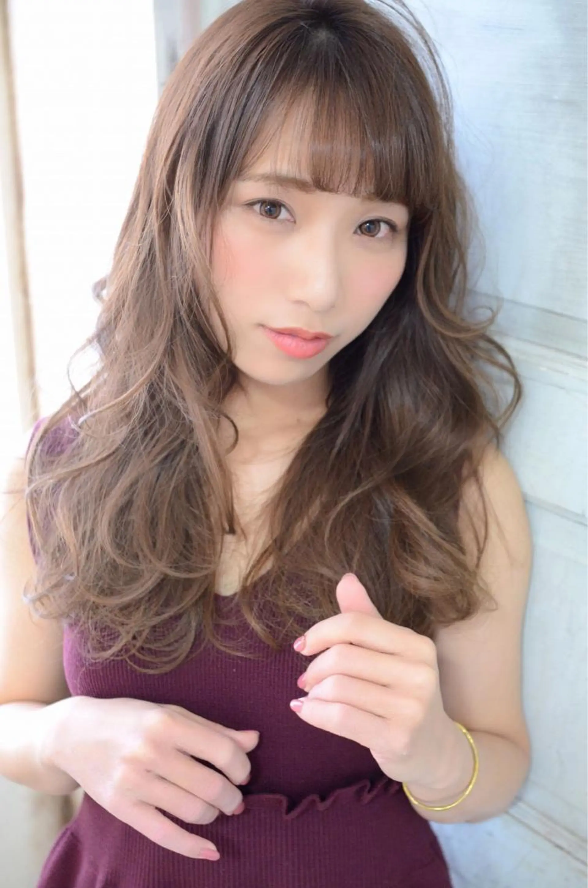 ロング カラー パーマ ヘアアレンジ ネイル マツエク・マツパ ◆感動口コミ/最小顔 理論カット◆森口 峻のヘアスタイル