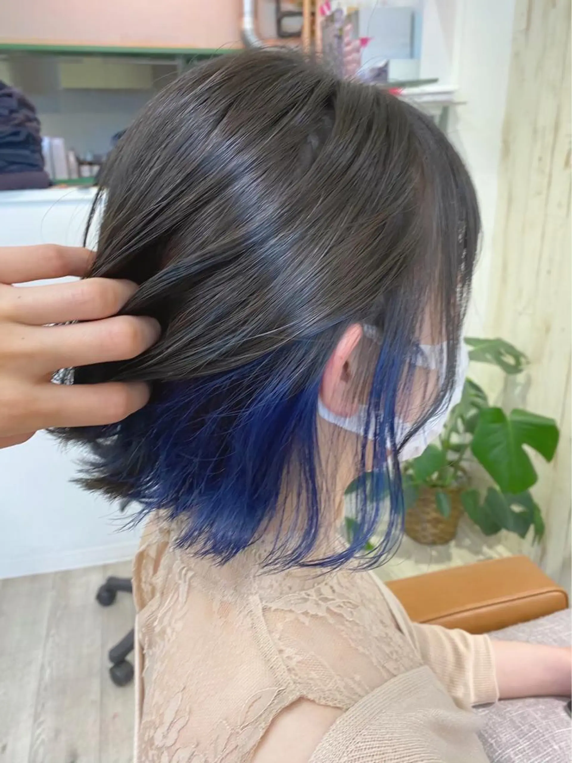 カラー レイヤーカットモデル 募集中🫧中山理央のヘアスタイル