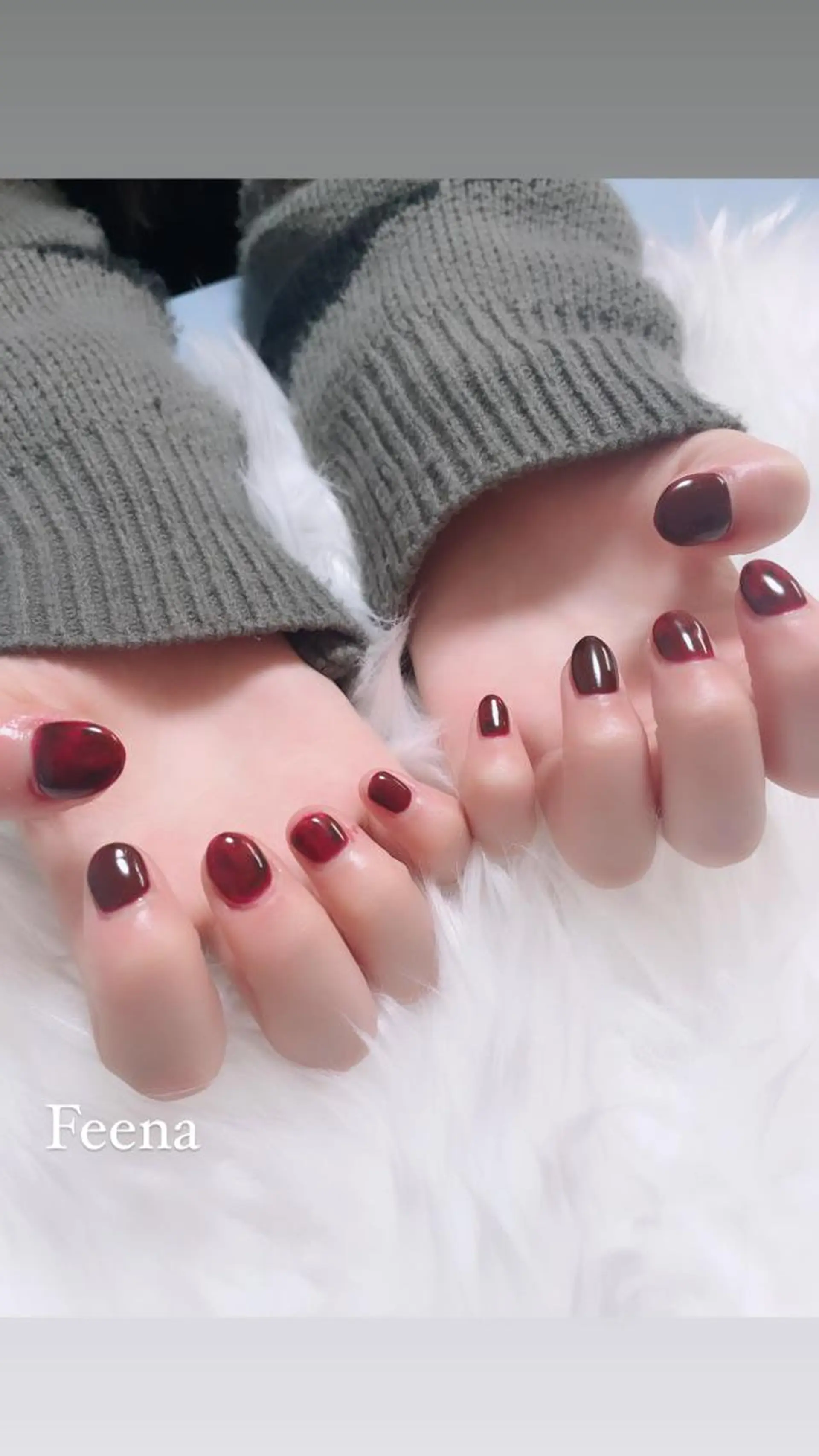 ネイル amu nail. RINAのネイルデザイン
