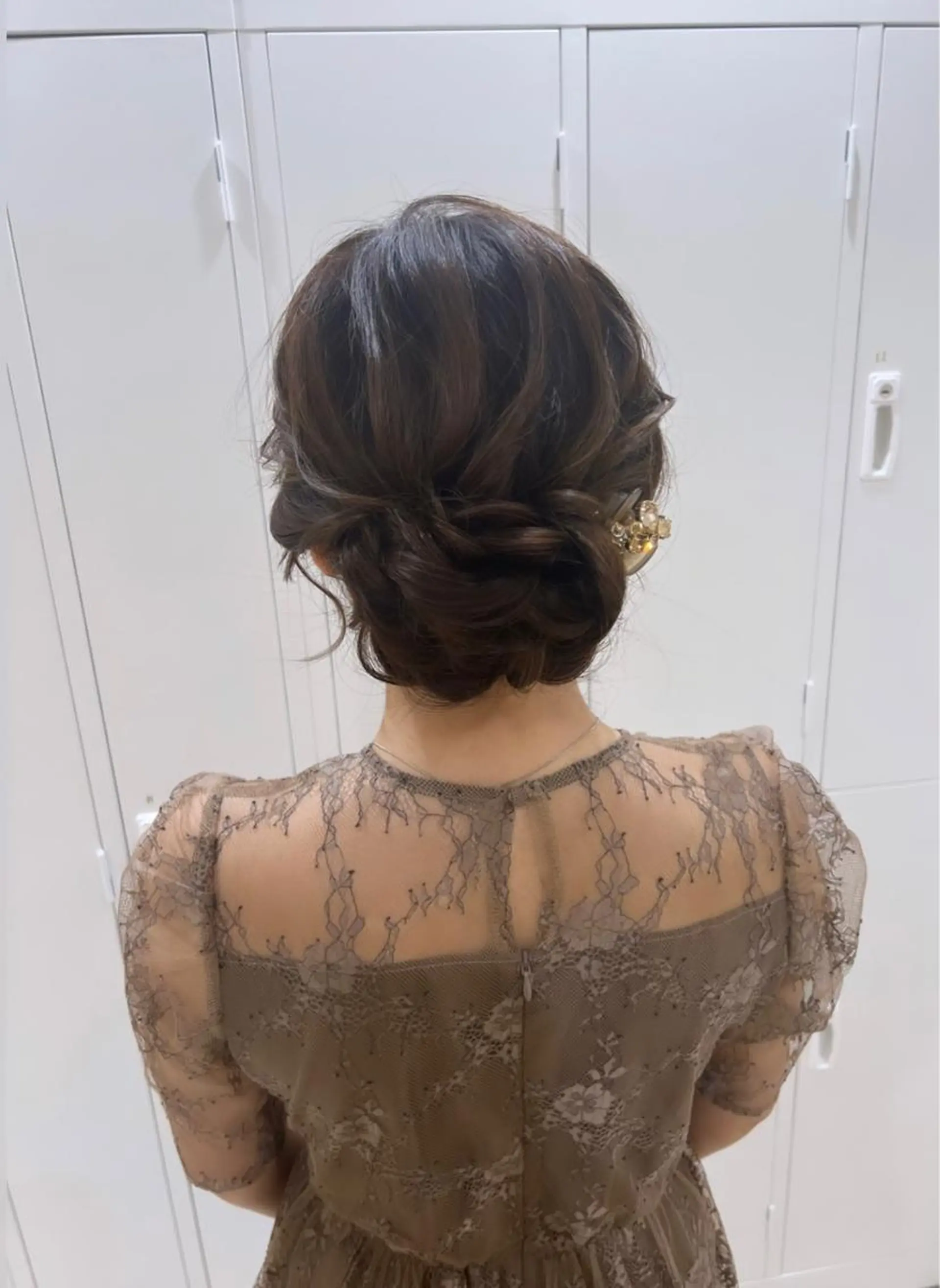 セミロング ヘアセット mina .のヘアスタイル