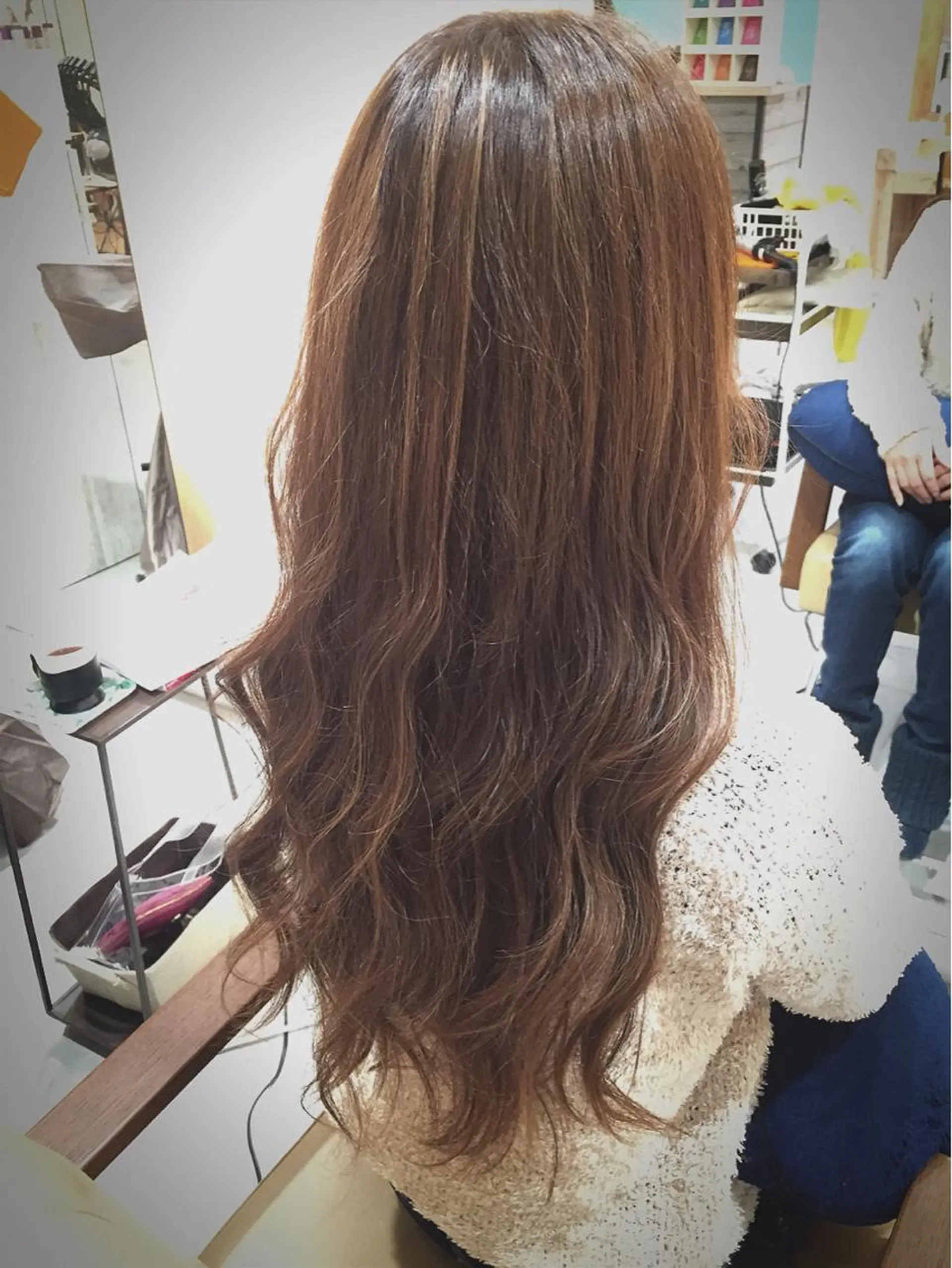 ショート ミディアム セミロング ロング カラー ハイライトカラー イルミナカラー ハイライト due hair 京都駅前店 MILBON オージュア認定サロン【デューヘアー】所属・ハイトーンブリーチ 土坂　由志【京都】のヘアスタイル