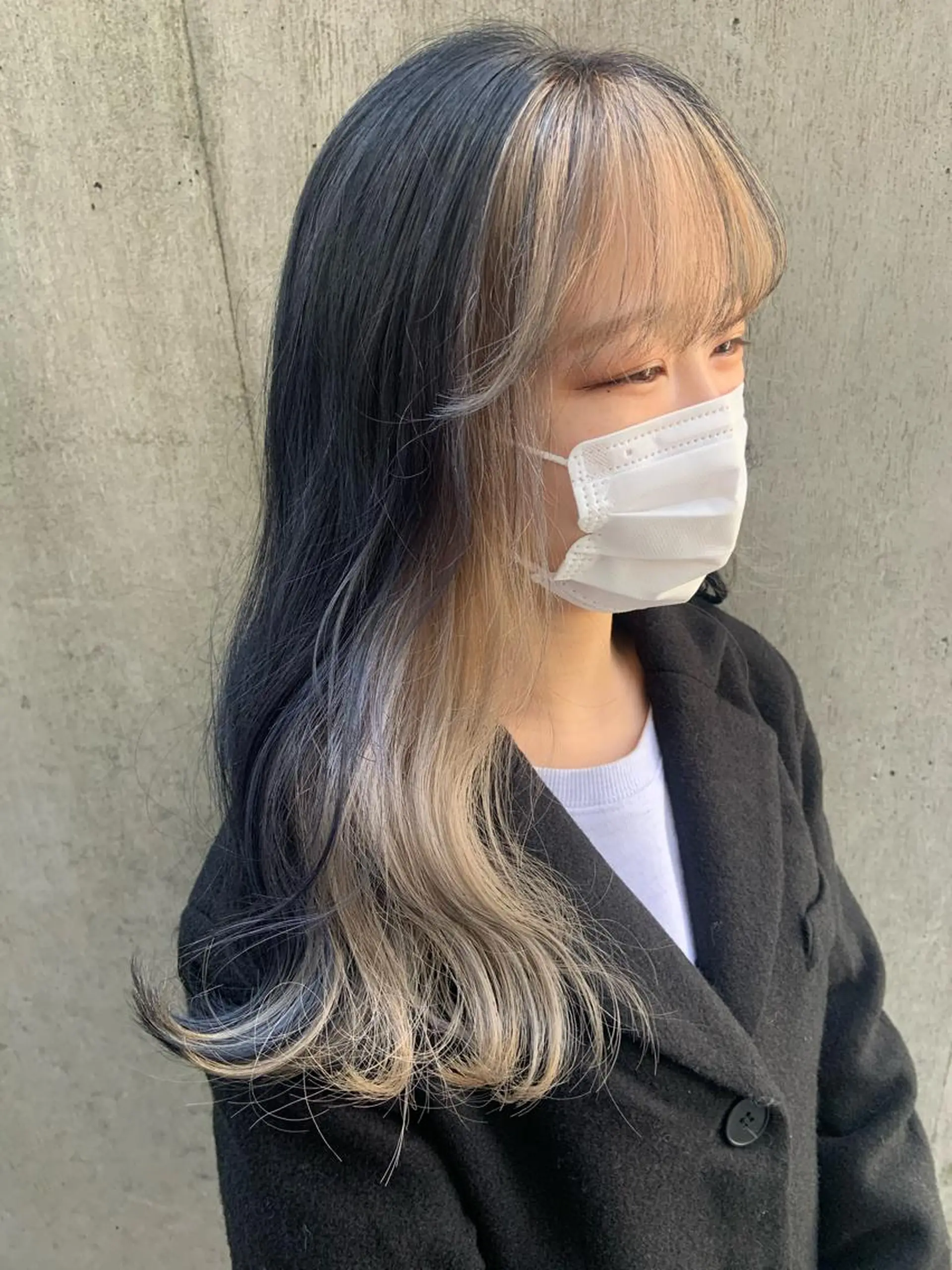 セミロング カラー 🤍透明感/韓国風 🤍サクラギヒトミのヘアスタイル