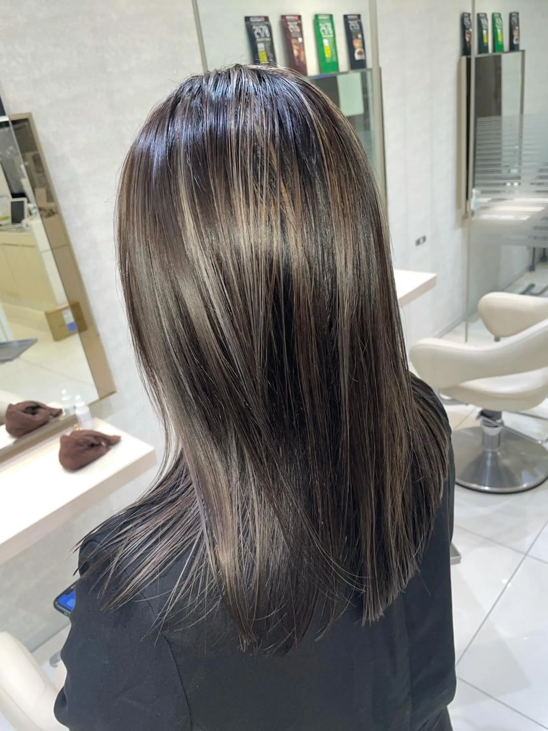 カラー カット ヘアカラー トリートメント 新規限定カット無料 クーポン有り【桂口】のヘアスタイル