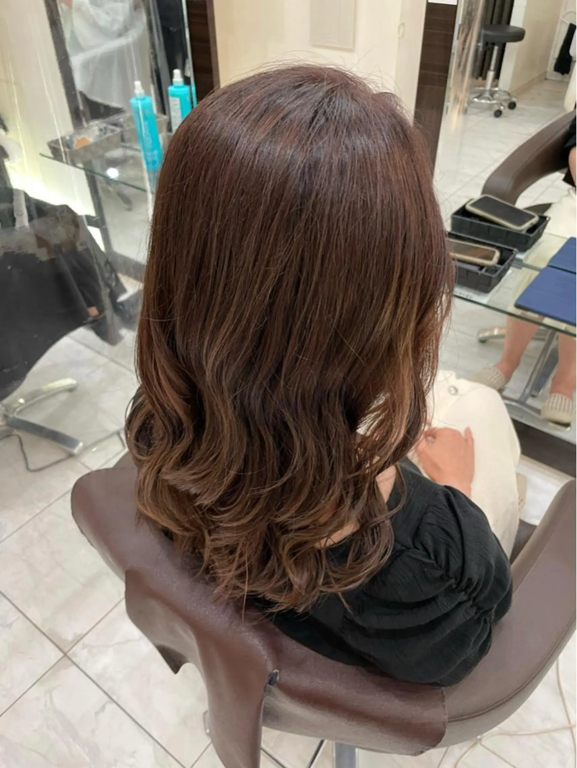 ロング 🌹門奈🌹髪質改善 /透明感カラーのヘアスタイル