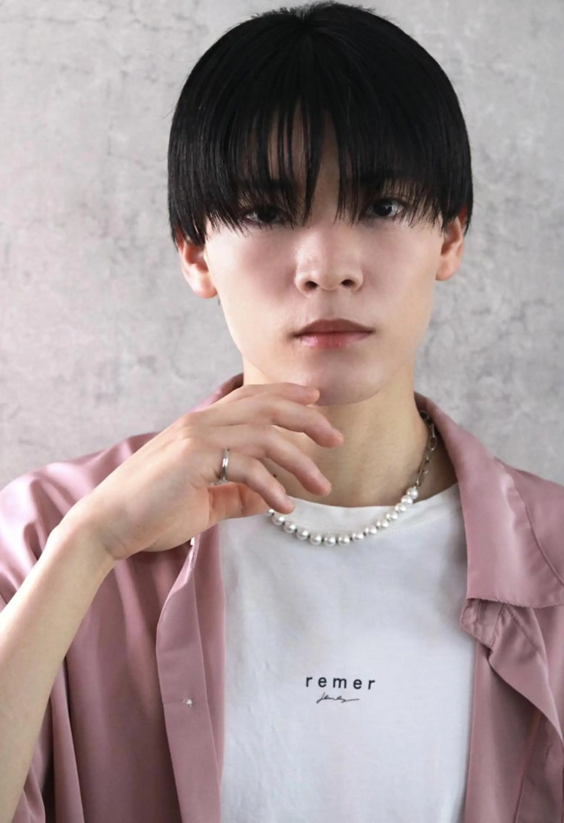 ミディアム カット 縮毛矯正 トリートメント ヘアセット Men's Eir Kodamaのヘアスタイル