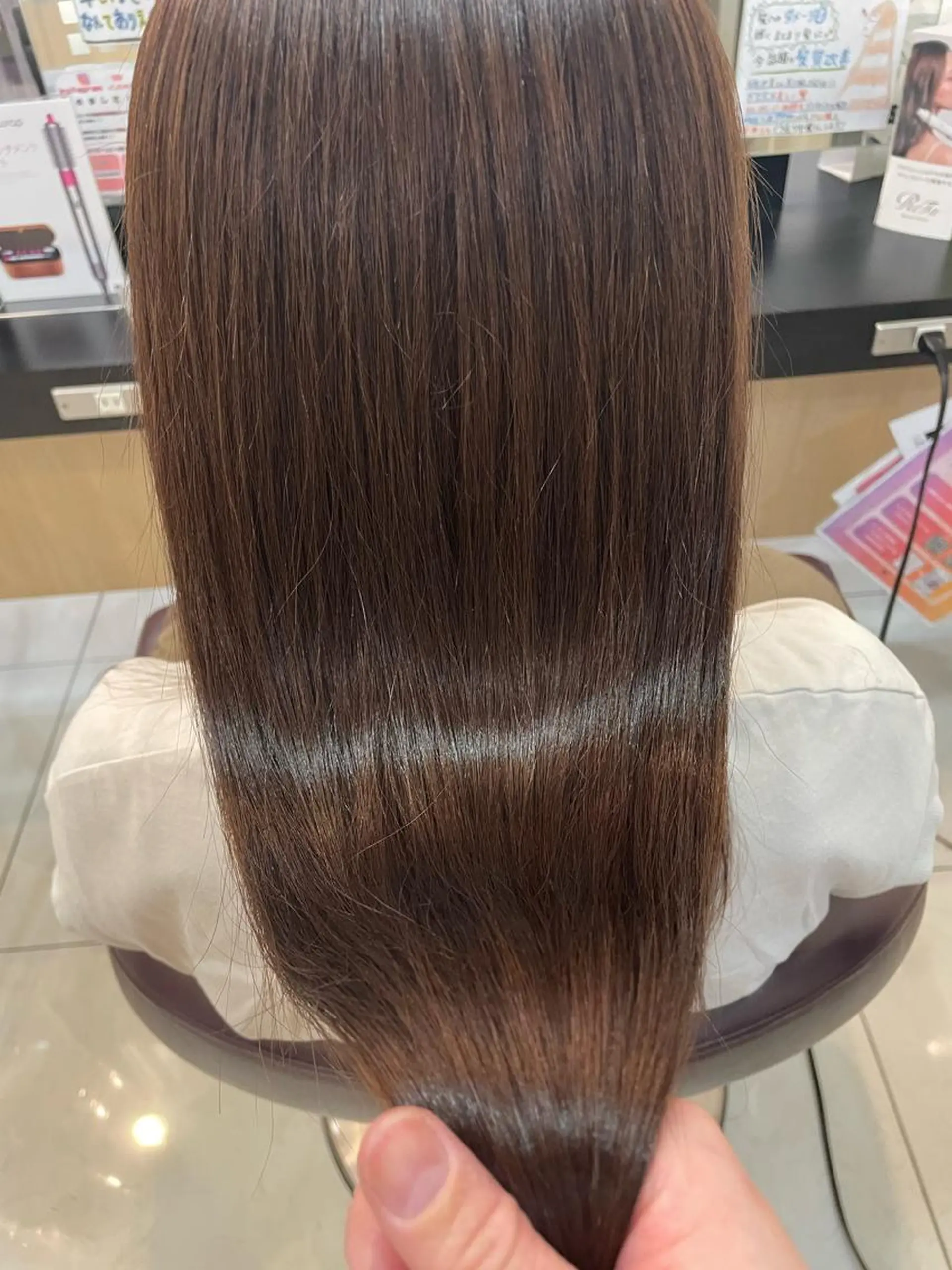 セミロング カラー パーマ カット 縮毛矯正 リリー /Men's/パーマのヘアスタイル