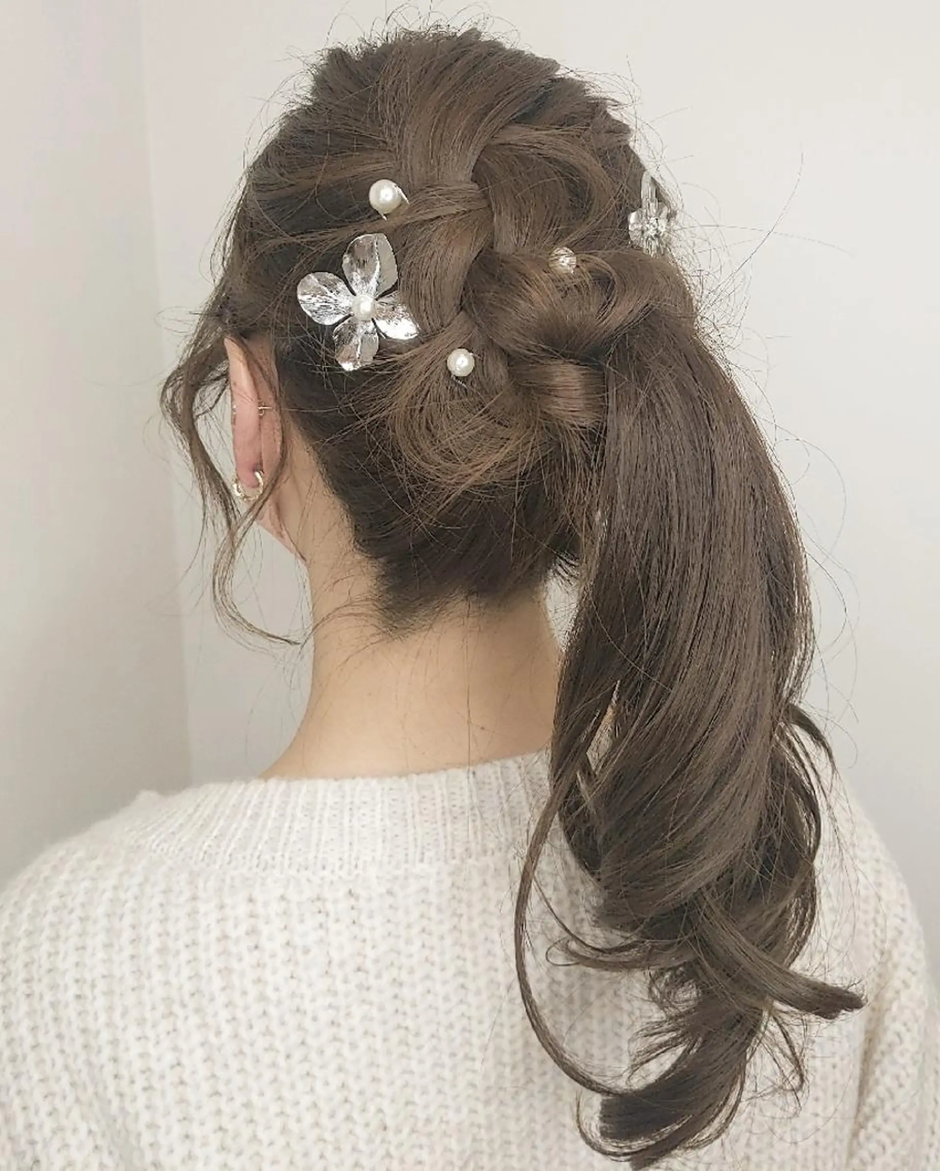 カラー パーマ ヘアアレンジ キッズ アイブロウ マツエク・マツパ ネイル ロング 🌼 AIKO🌼のヘアスタイル