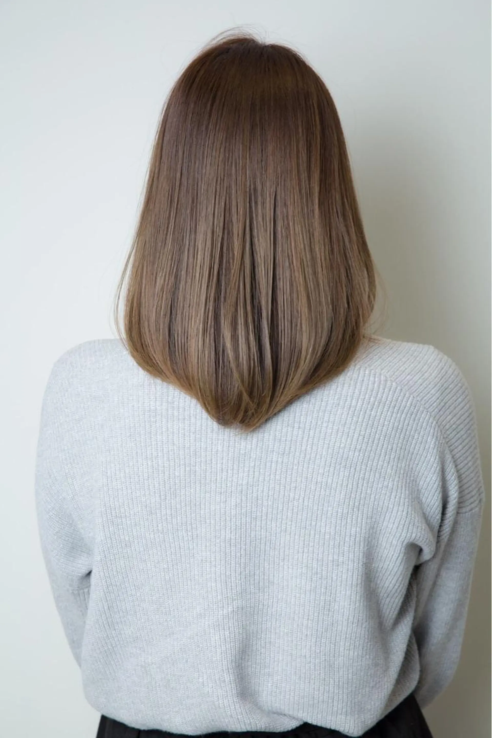 ミディアム トリートメント カット 縮毛矯正 トリートメント マネージャー 山城洸希のヘアスタイル